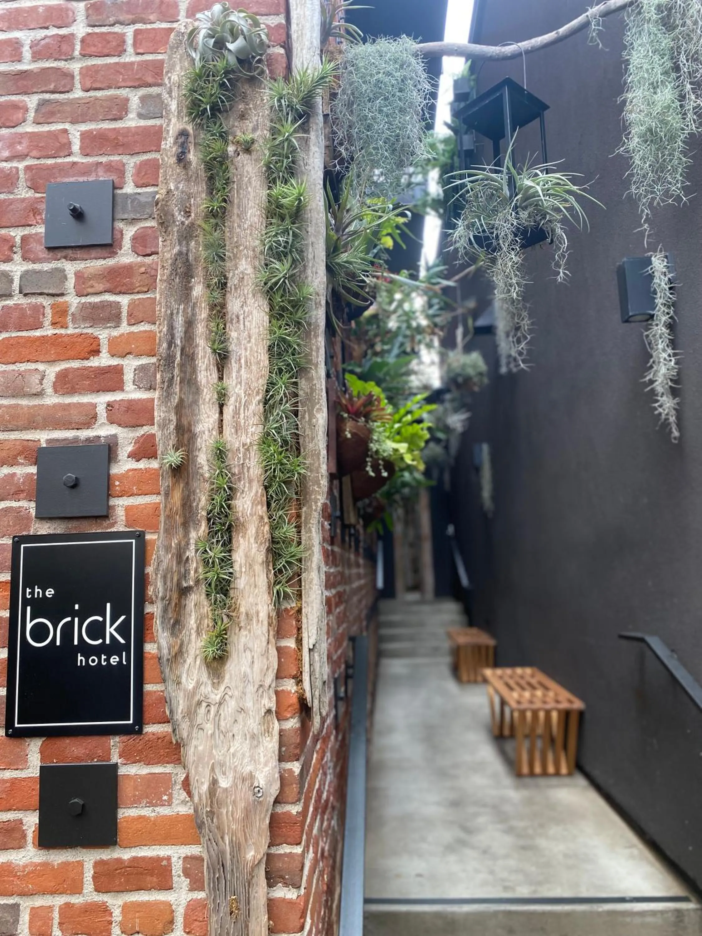 Patio in The Brick Boutique Hotel