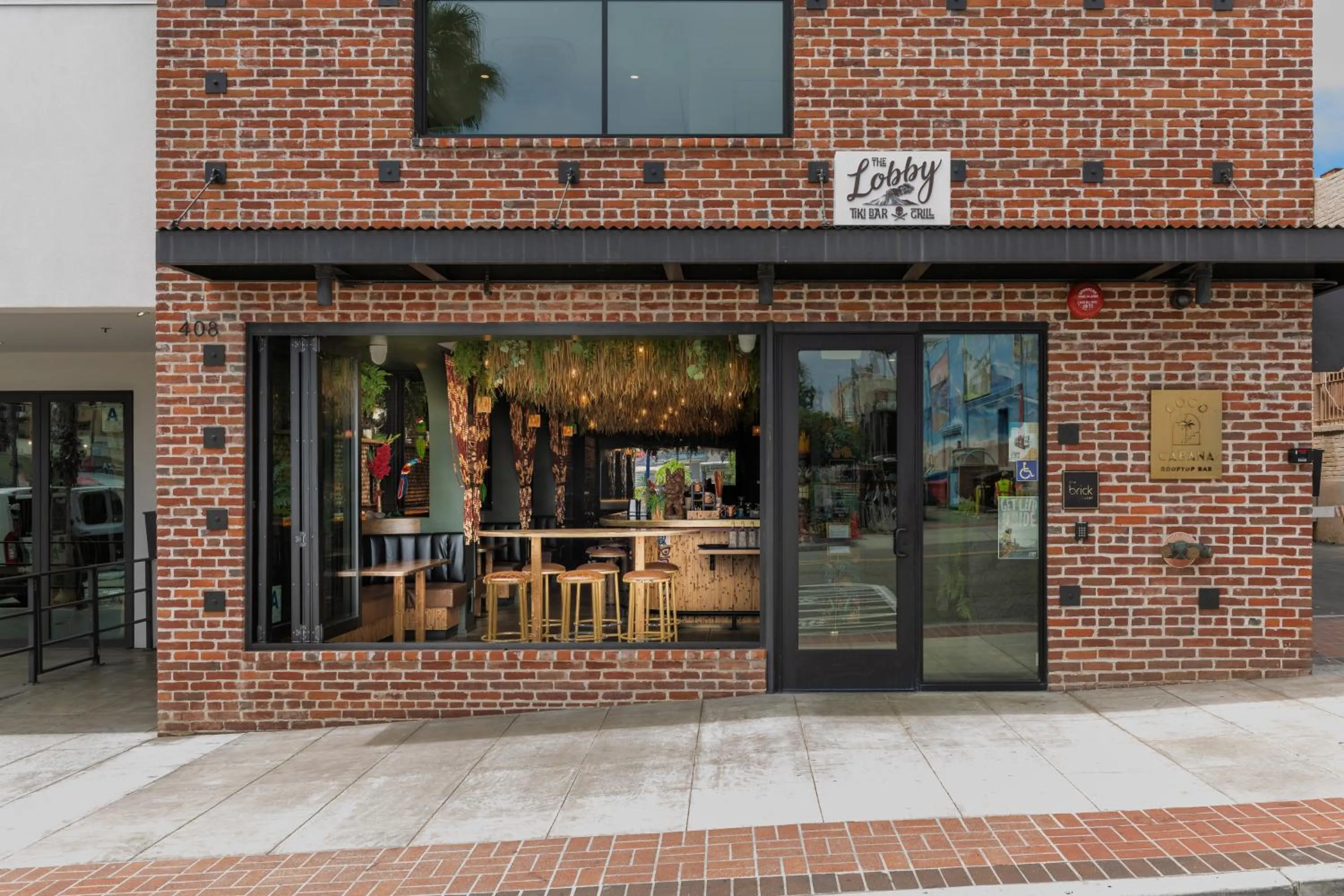 Property building in The Brick Boutique Hotel