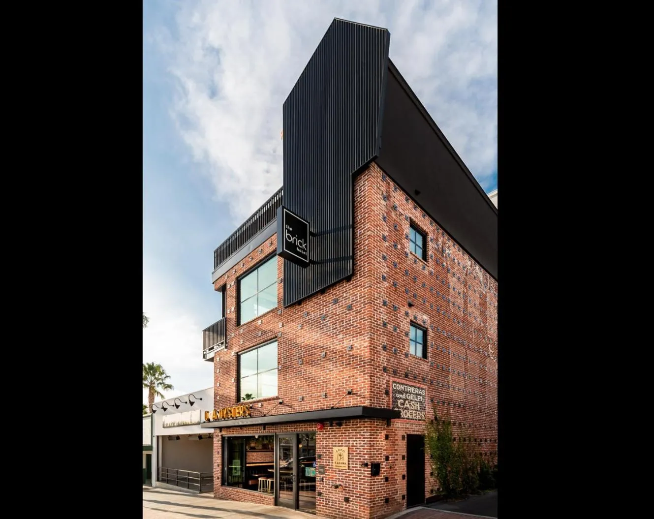 Property building in The Brick Boutique Hotel