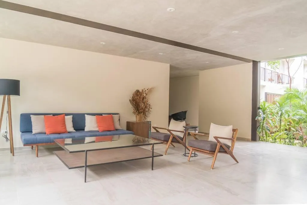 Lobby or reception in Excelente Estudio en el corazón de Tulum!