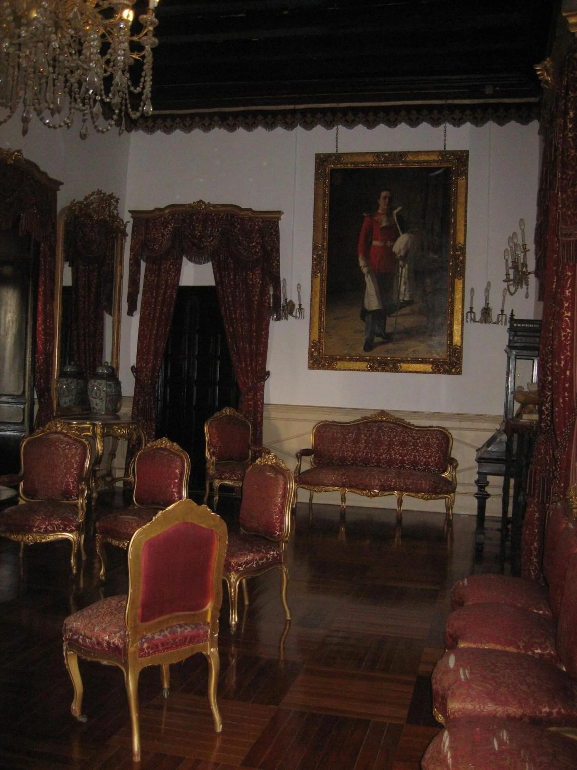 Living room in Palacio de la Rambla
