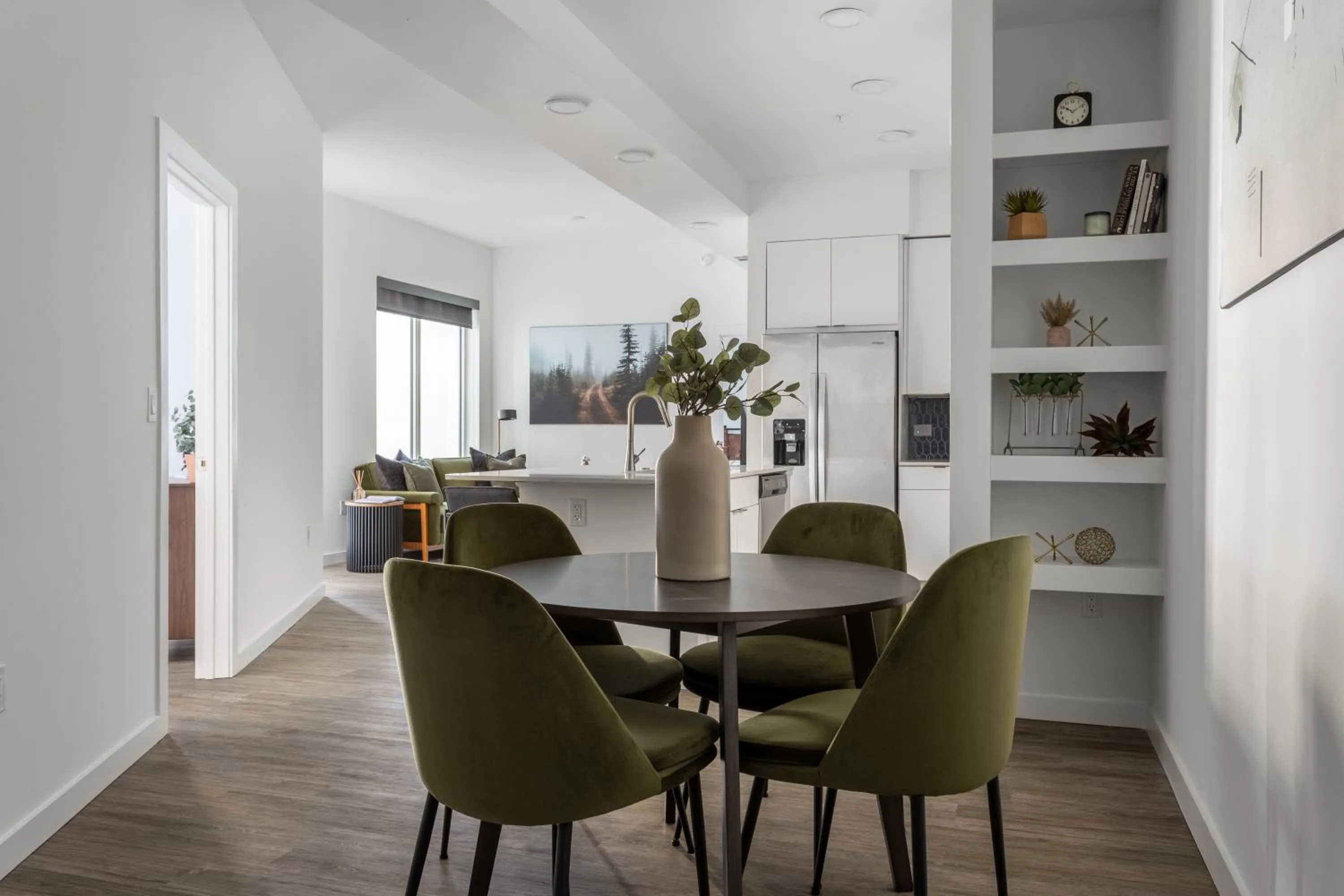 Living room in Mint House Nashville - The Gulch - Division St