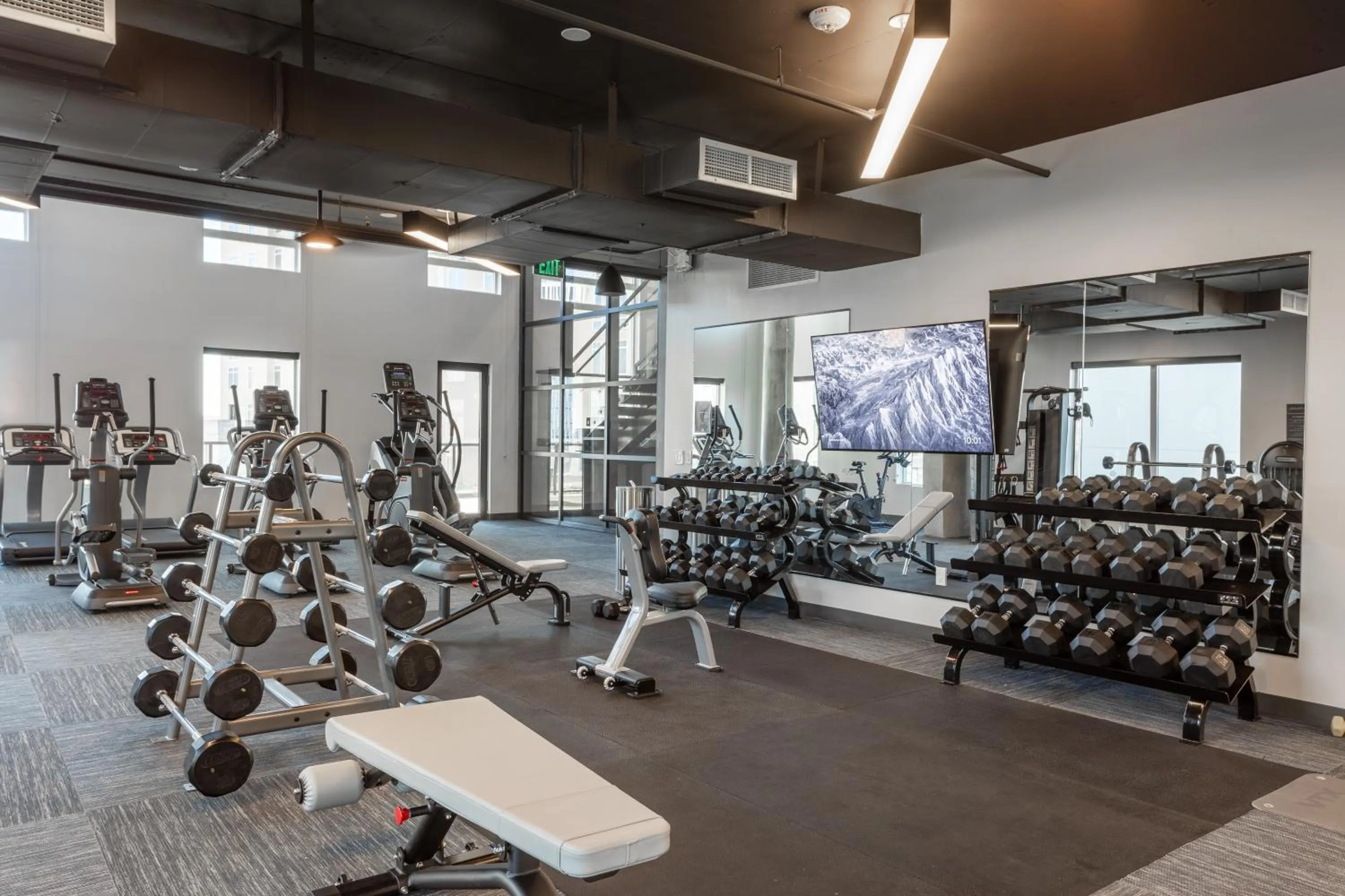 Fitness centre/facilities in Mint House Nashville - The Gulch - Division St