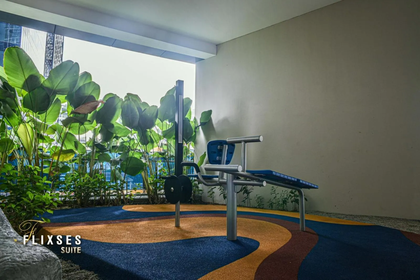 Fitness centre/facilities in Eaton Residence KLCC By Flixses