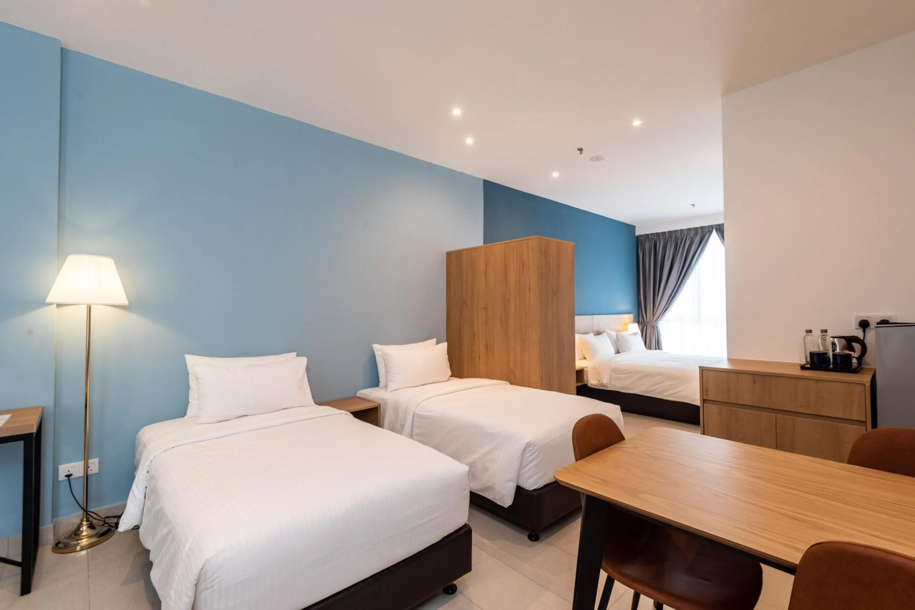 Bed in The Signature Serviced Suites & Office Puchong