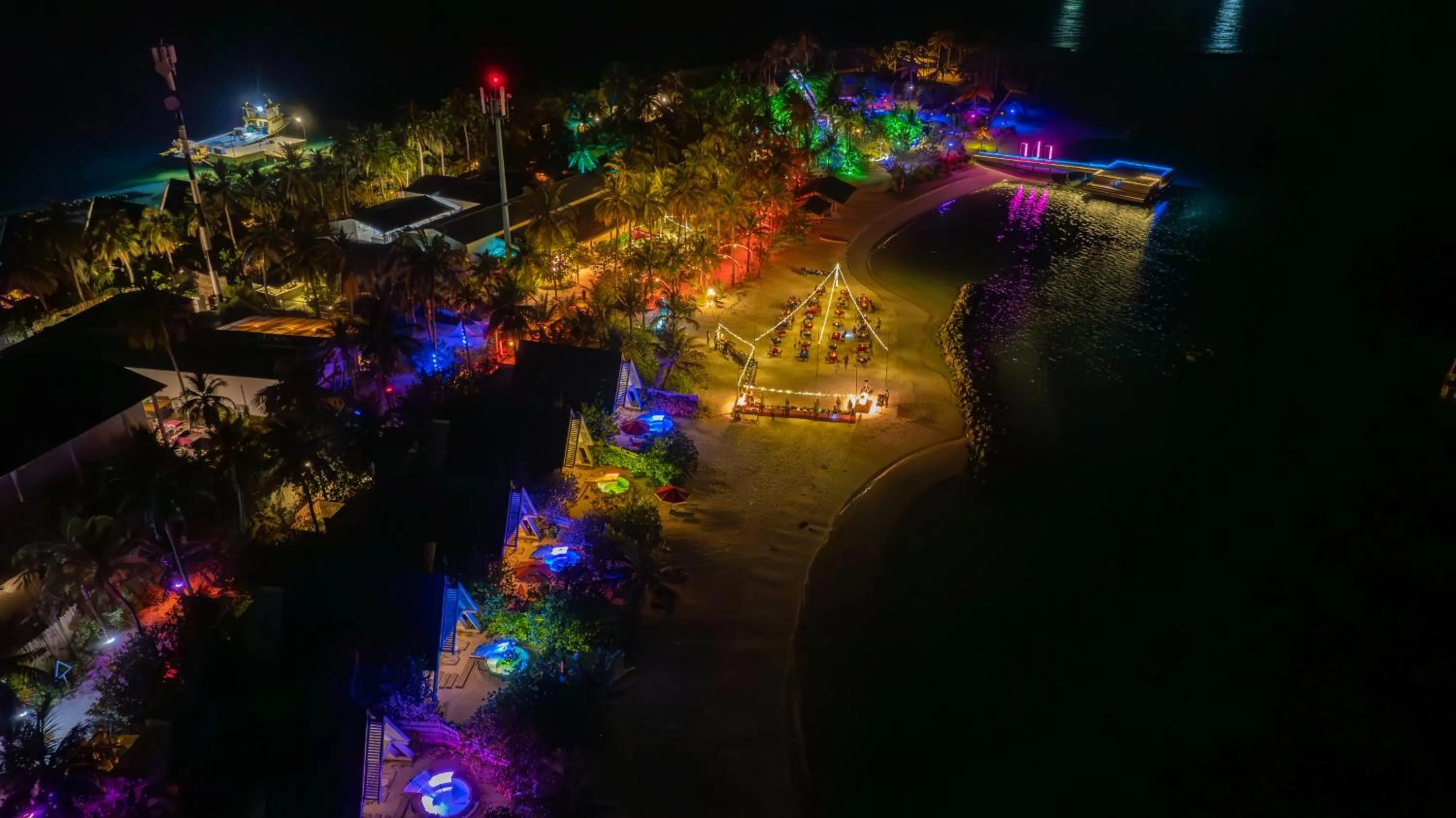 Bird's eye view in Oaga Art Resort Maldives - All Inclusive