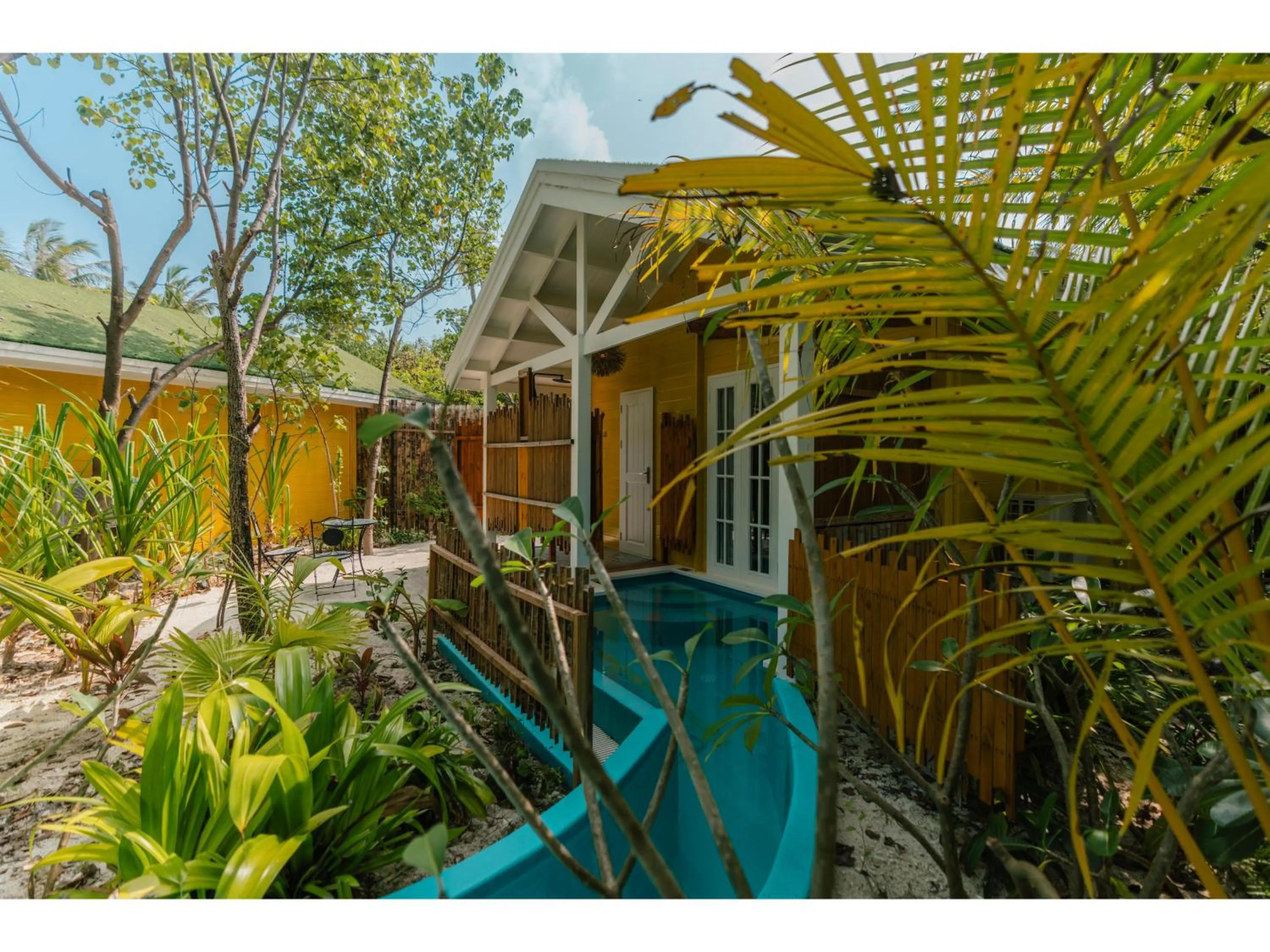 Garden view in Oaga Art Resort Maldives - All Inclusive