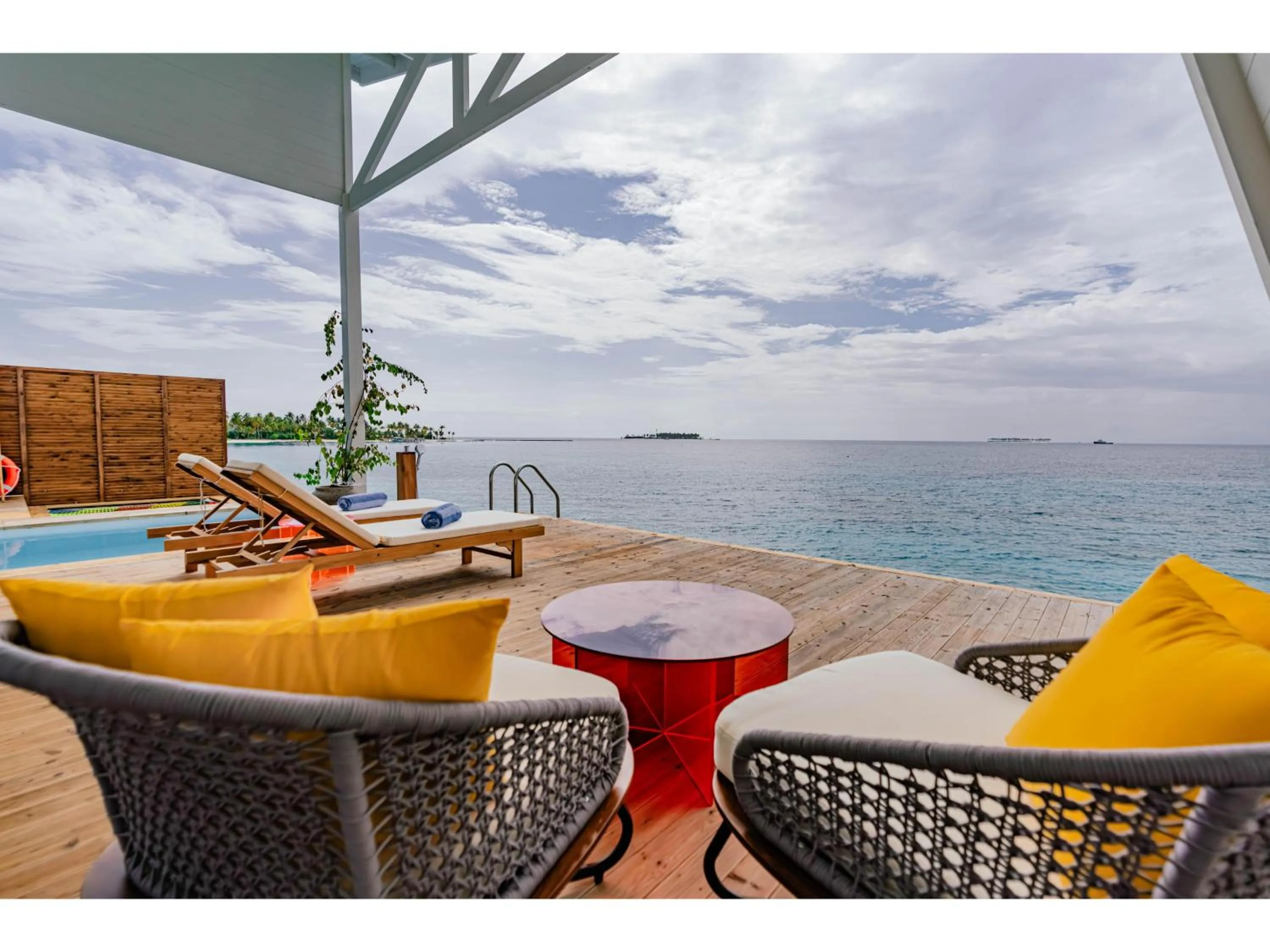View (from property/room) in Oaga Art Resort Maldives - All Inclusive