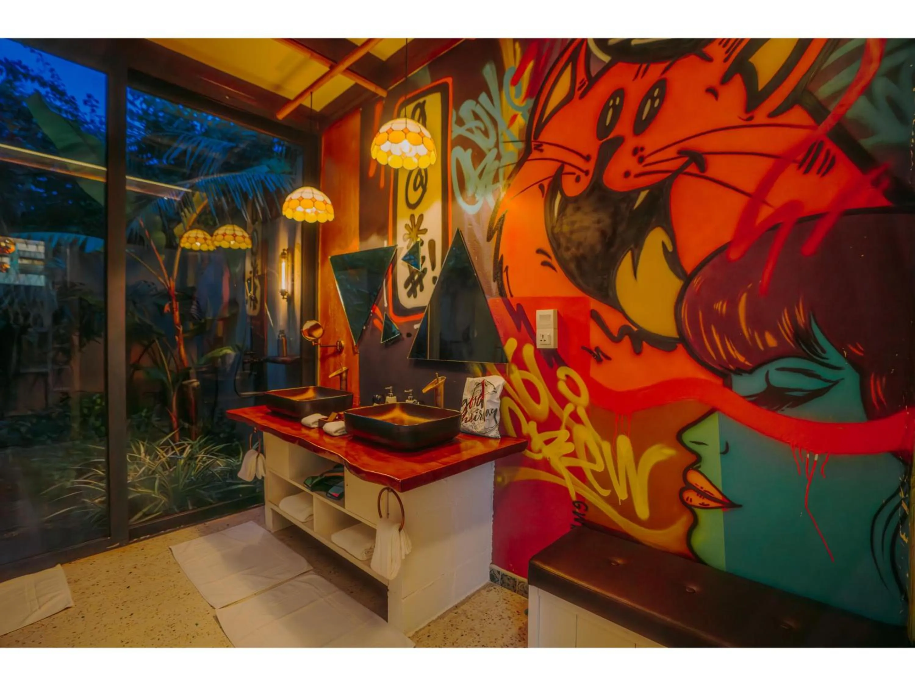 Bathroom in Oaga Art Resort Maldives - All Inclusive