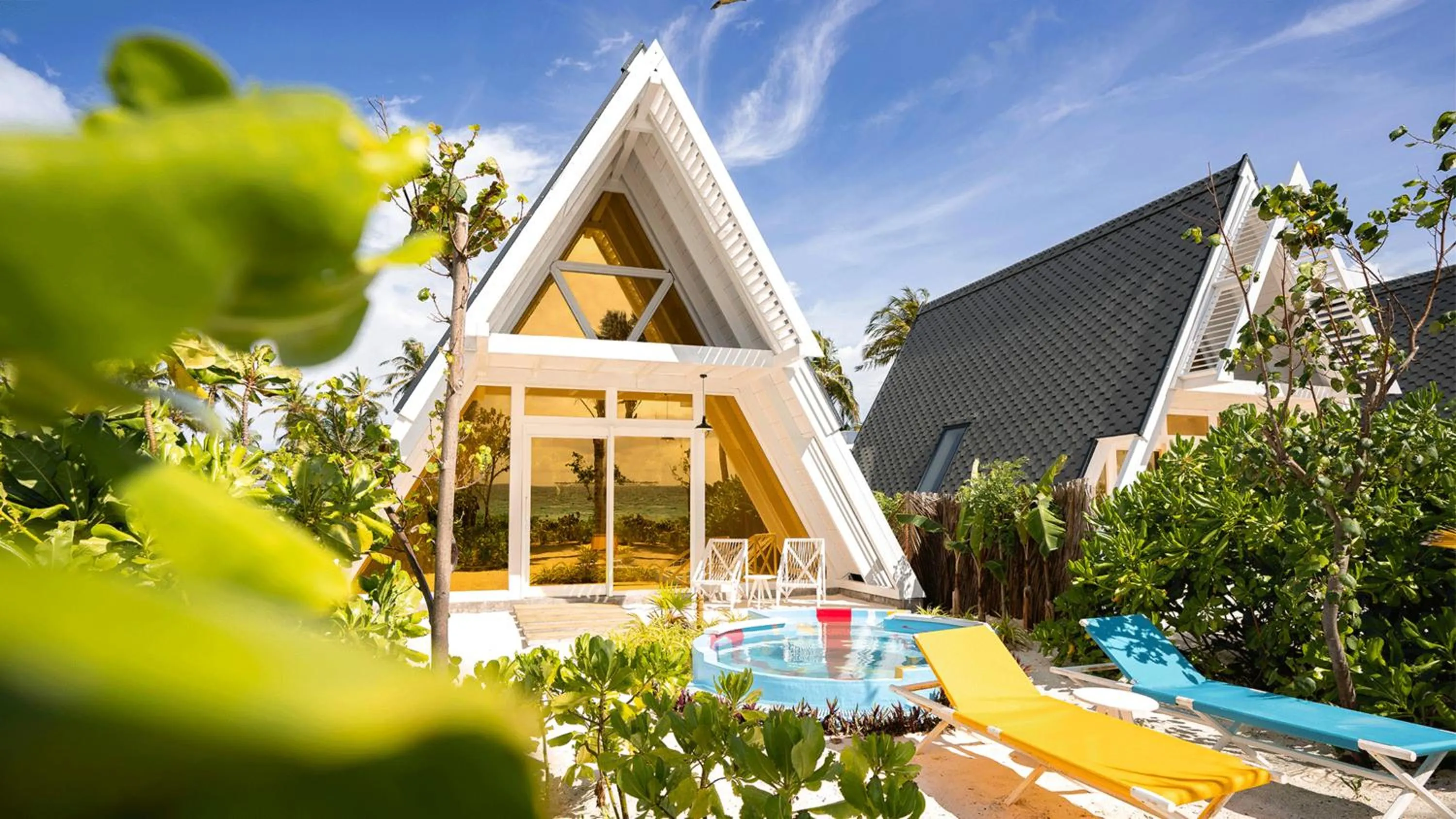 Garden view in Oaga Art Resort Maldives - All Inclusive