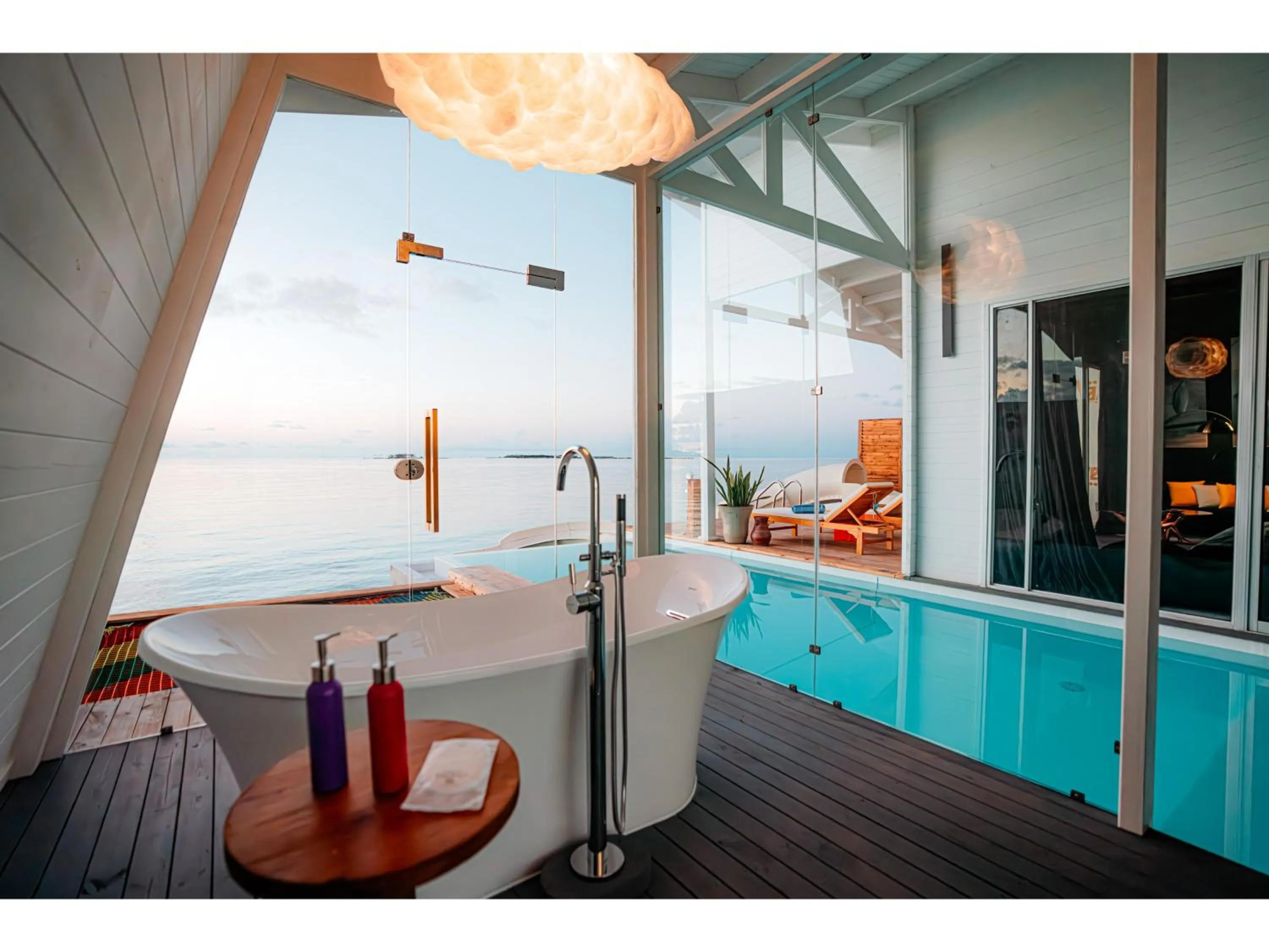 Bathroom in Oaga Art Resort Maldives - All Inclusive