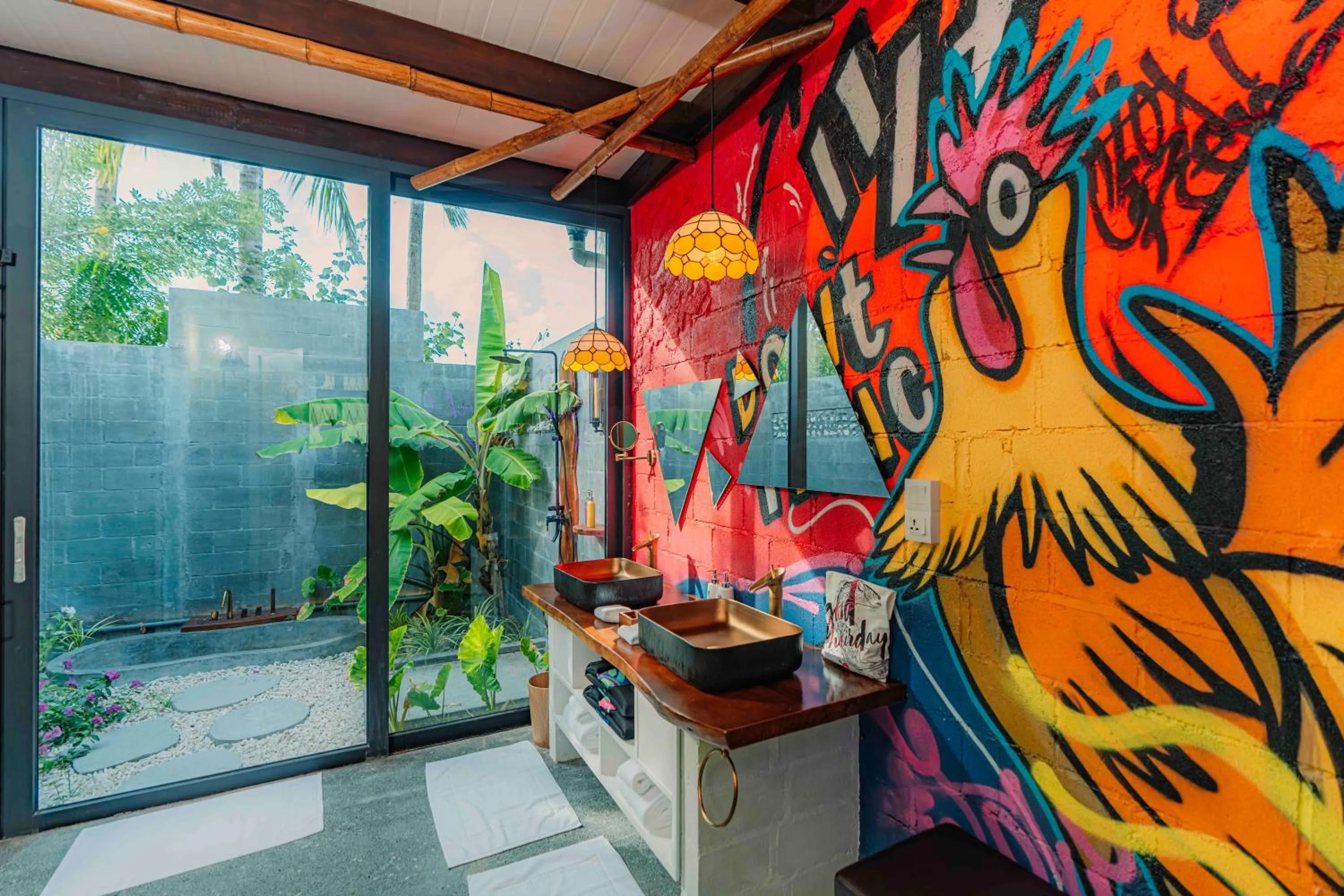 Bathroom in Oaga Art Resort Maldives - All Inclusive