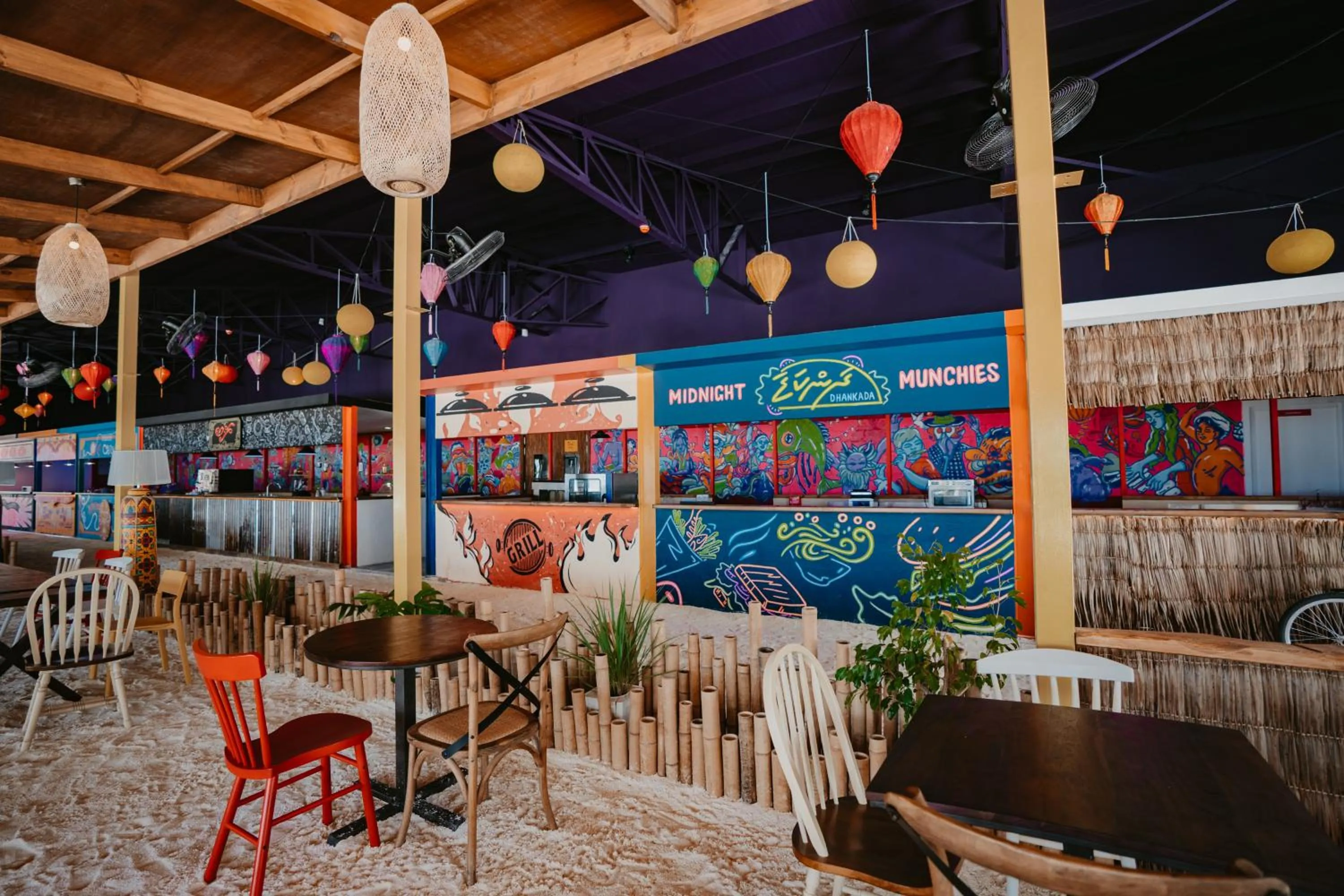 Restaurant/places to eat in Oaga Art Resort Maldives - All Inclusive