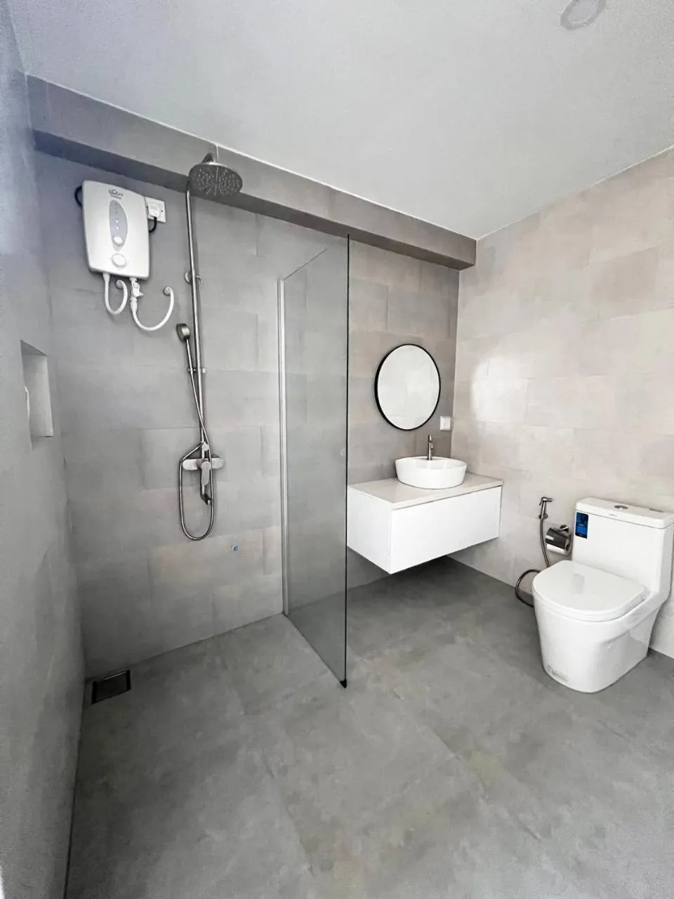 Shower in Gaskara Guesthouse