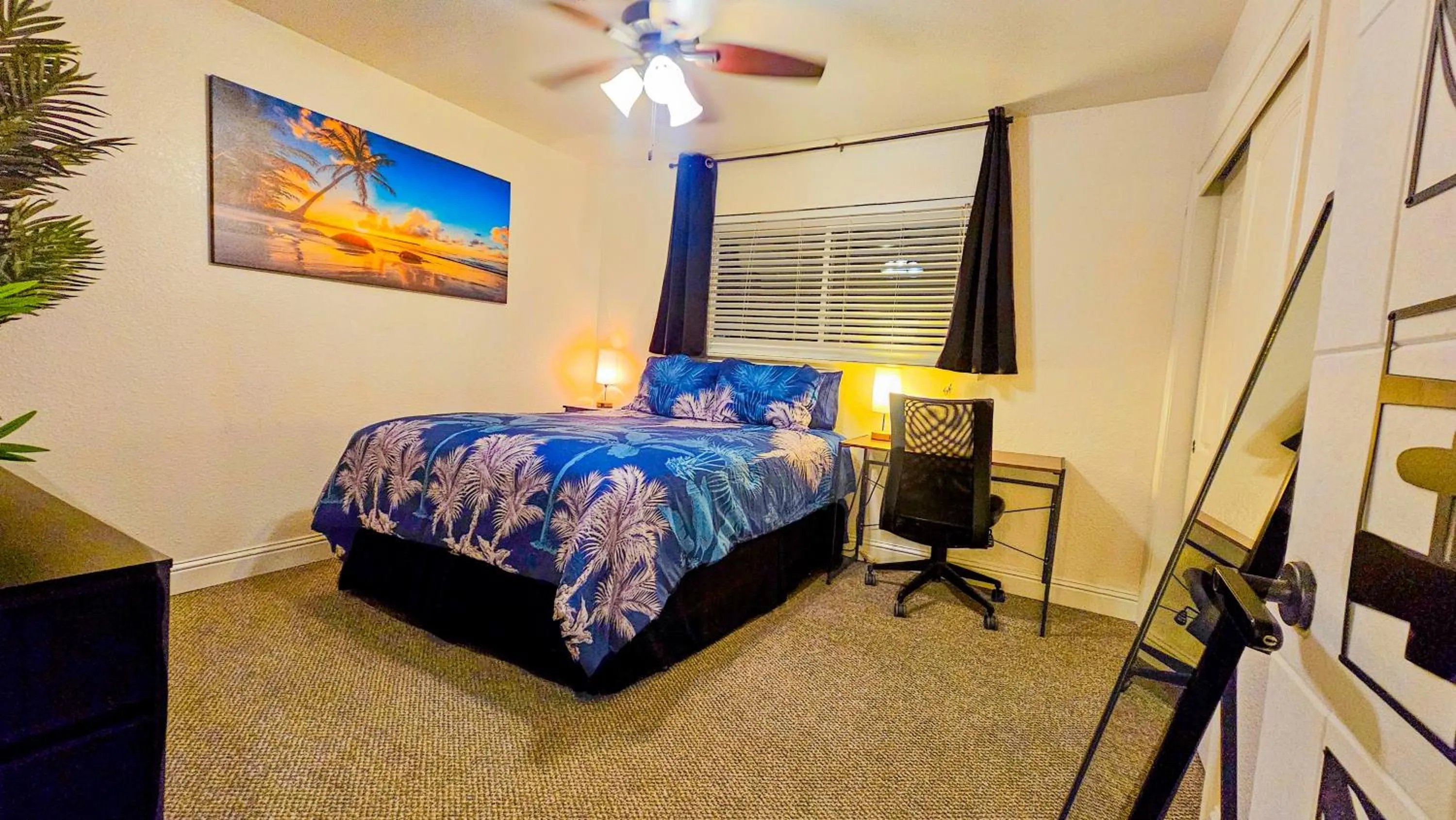 Bed in Tropical Paradise