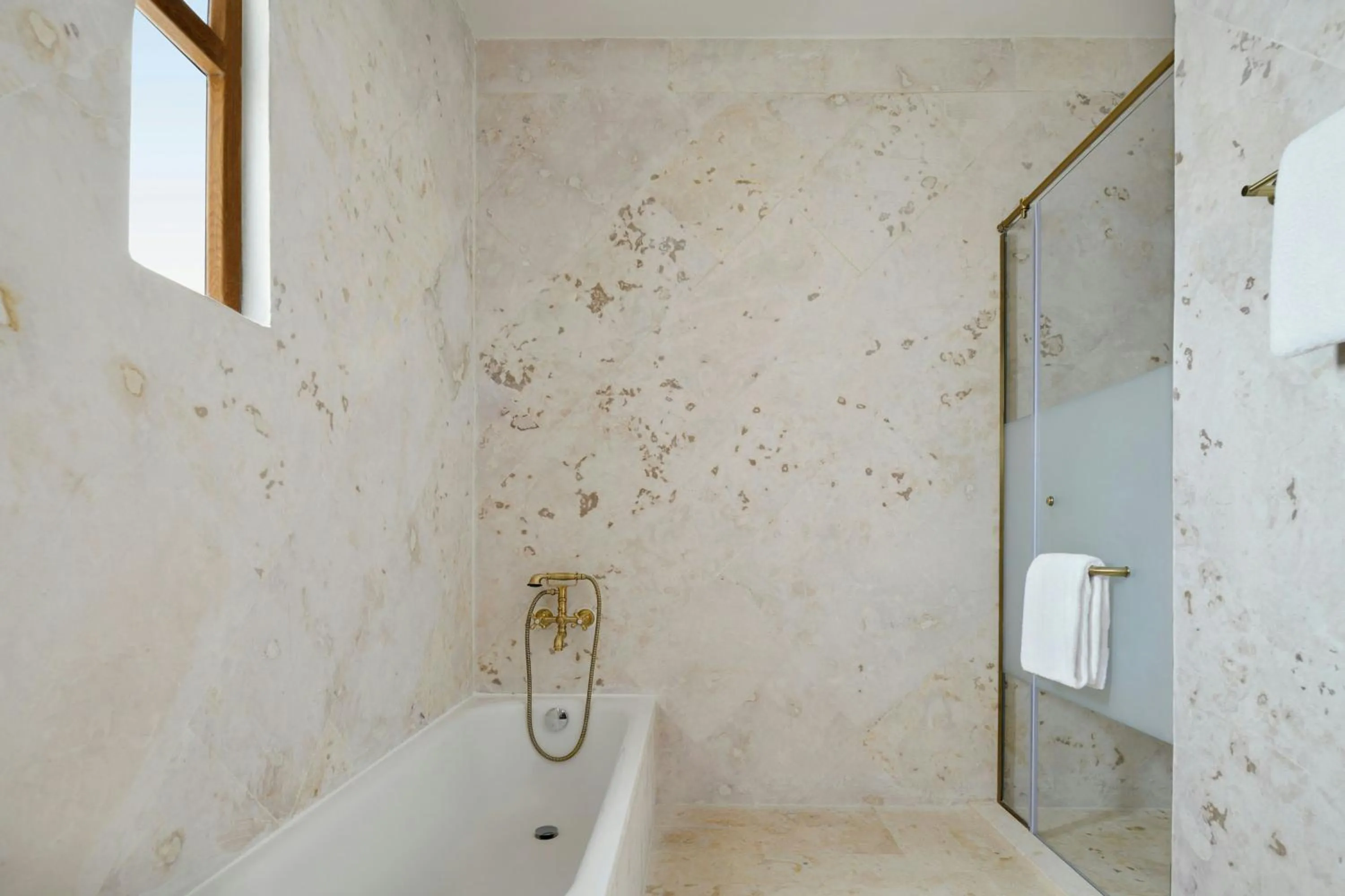 Bathroom in Al Samriya Hotel, Doha, Autograph Collection