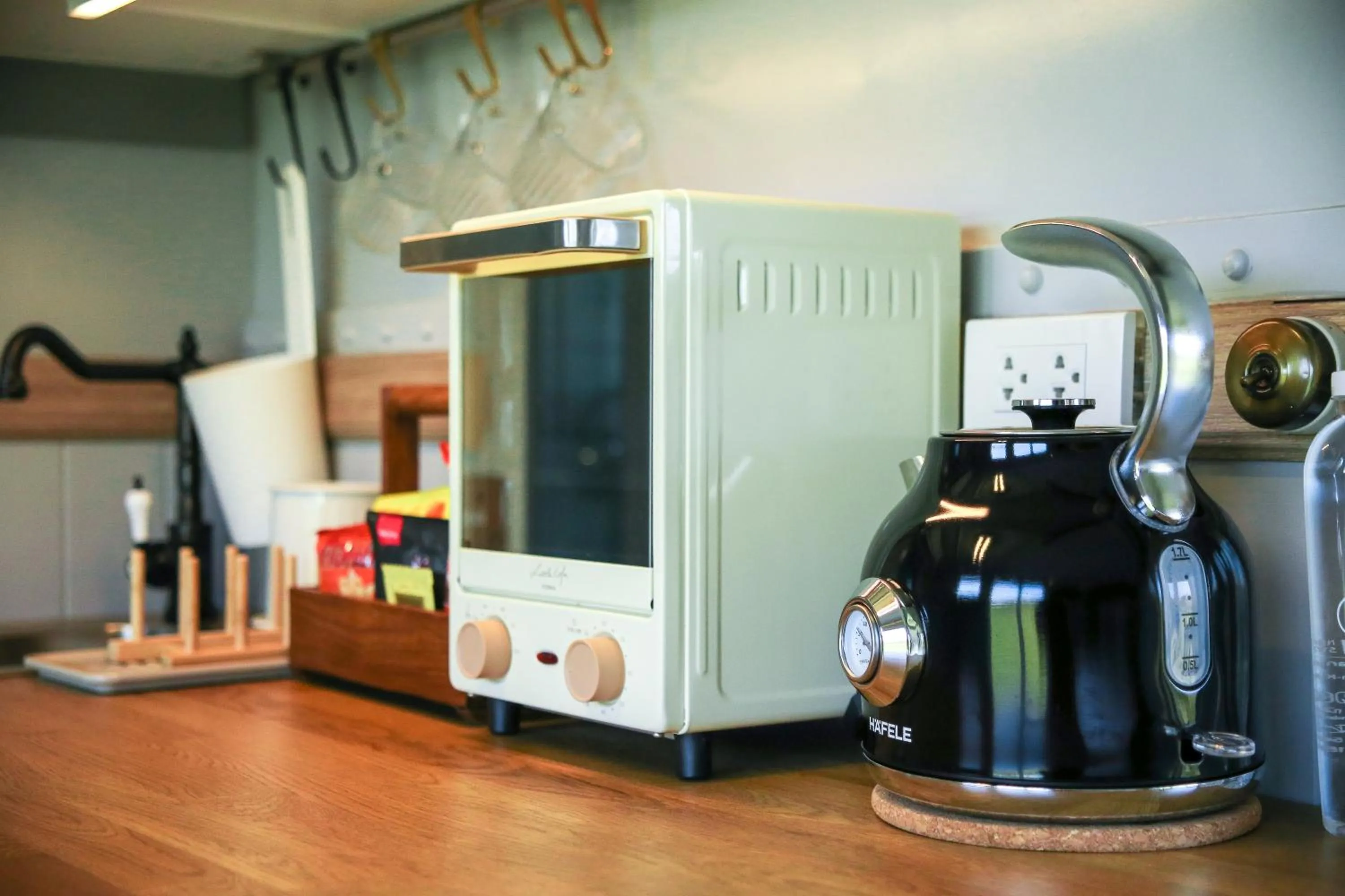 Kitchen or kitchenette in Nex Station Kanchanaburi