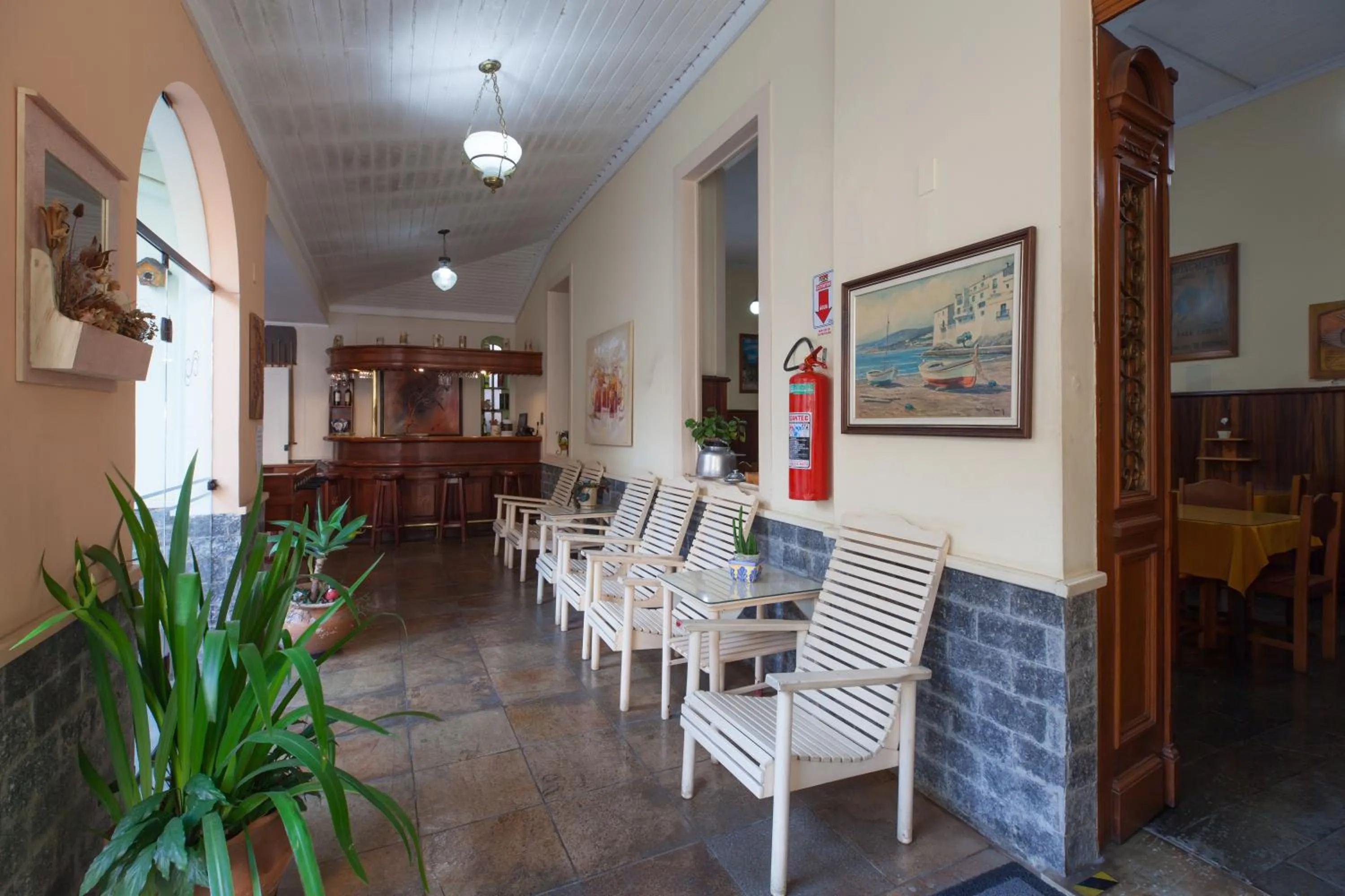 Patio in Hotel São Paulo