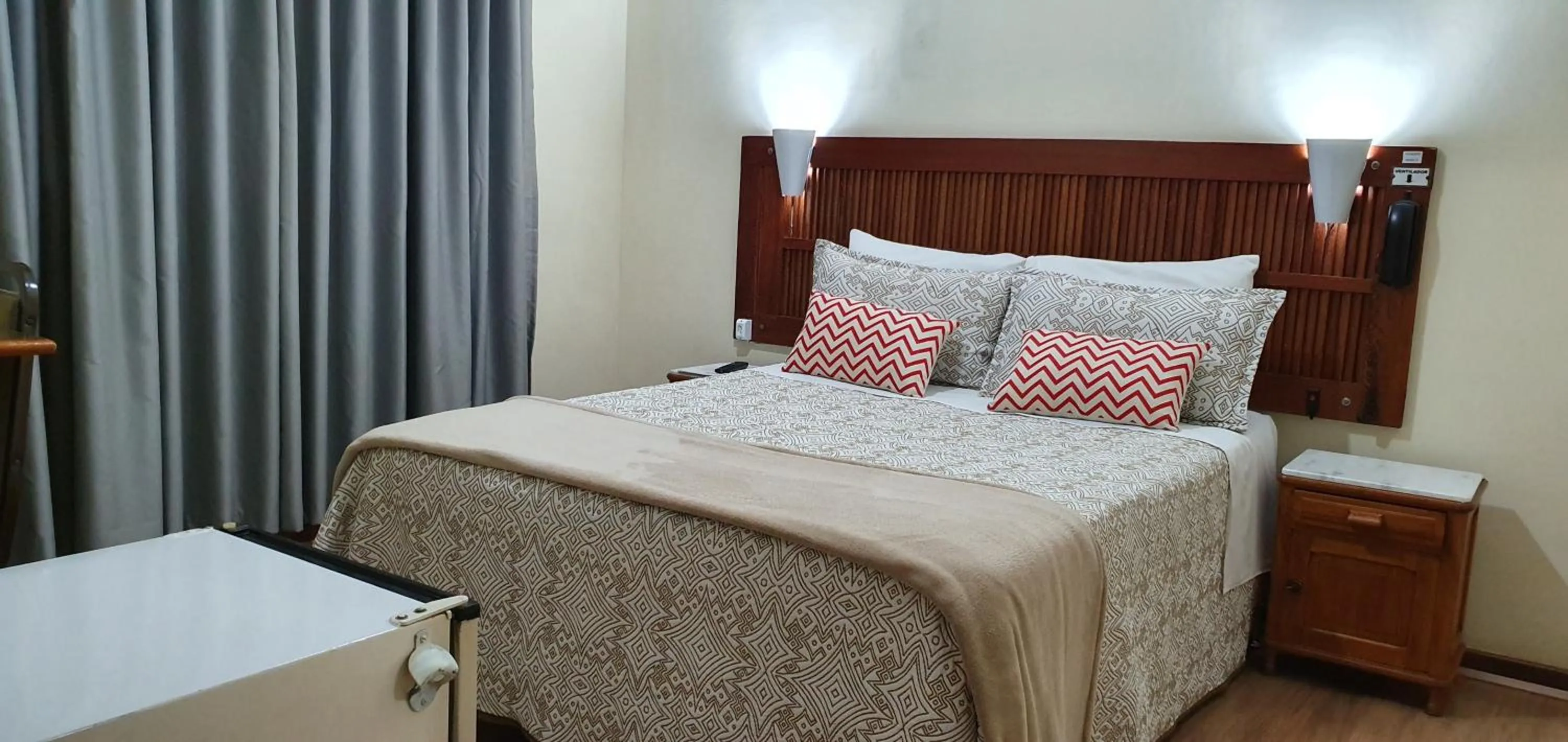 Photo of the whole room, Bed in Hotel São Paulo