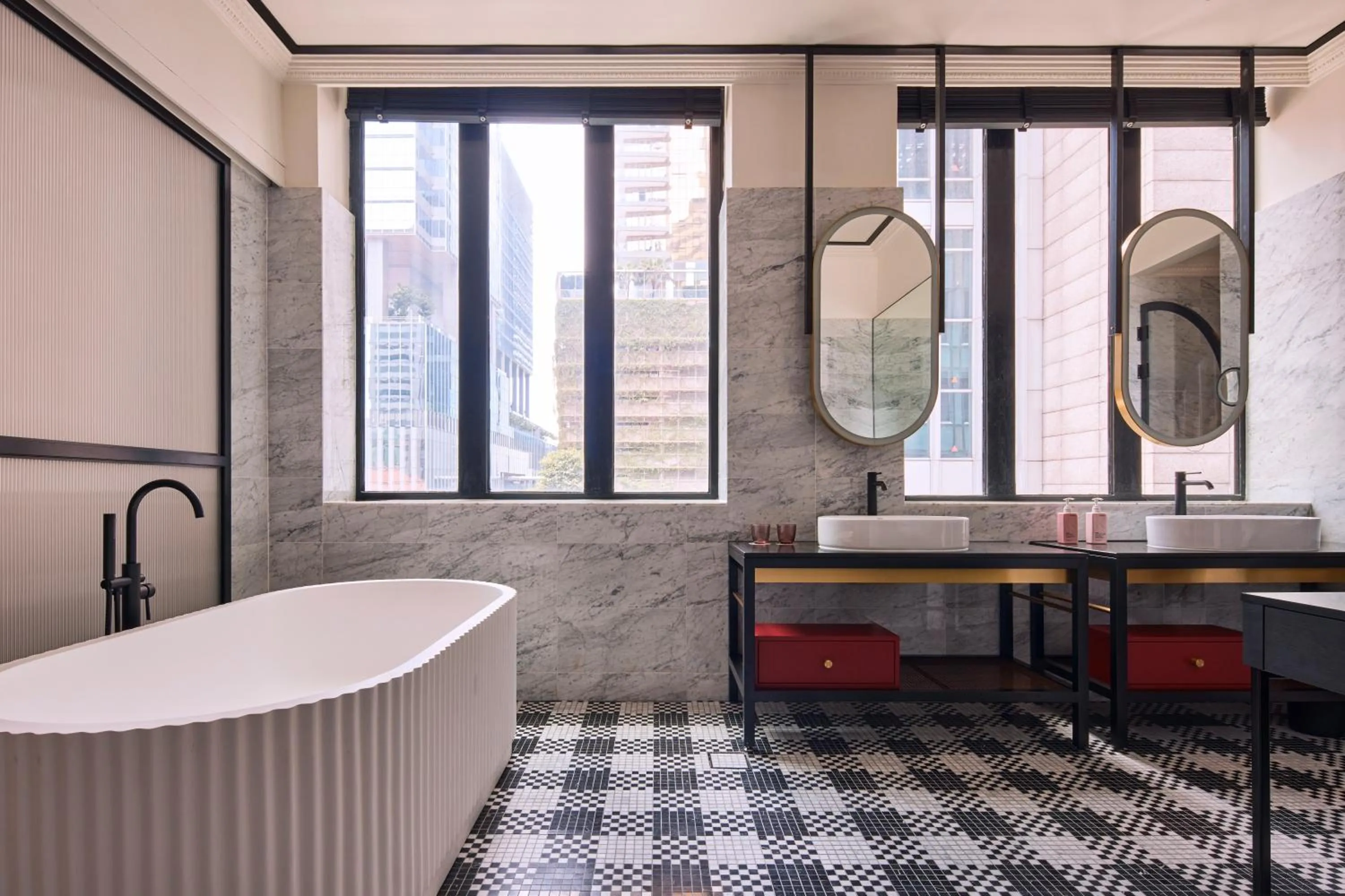 Bathroom in Hotel Telegraph