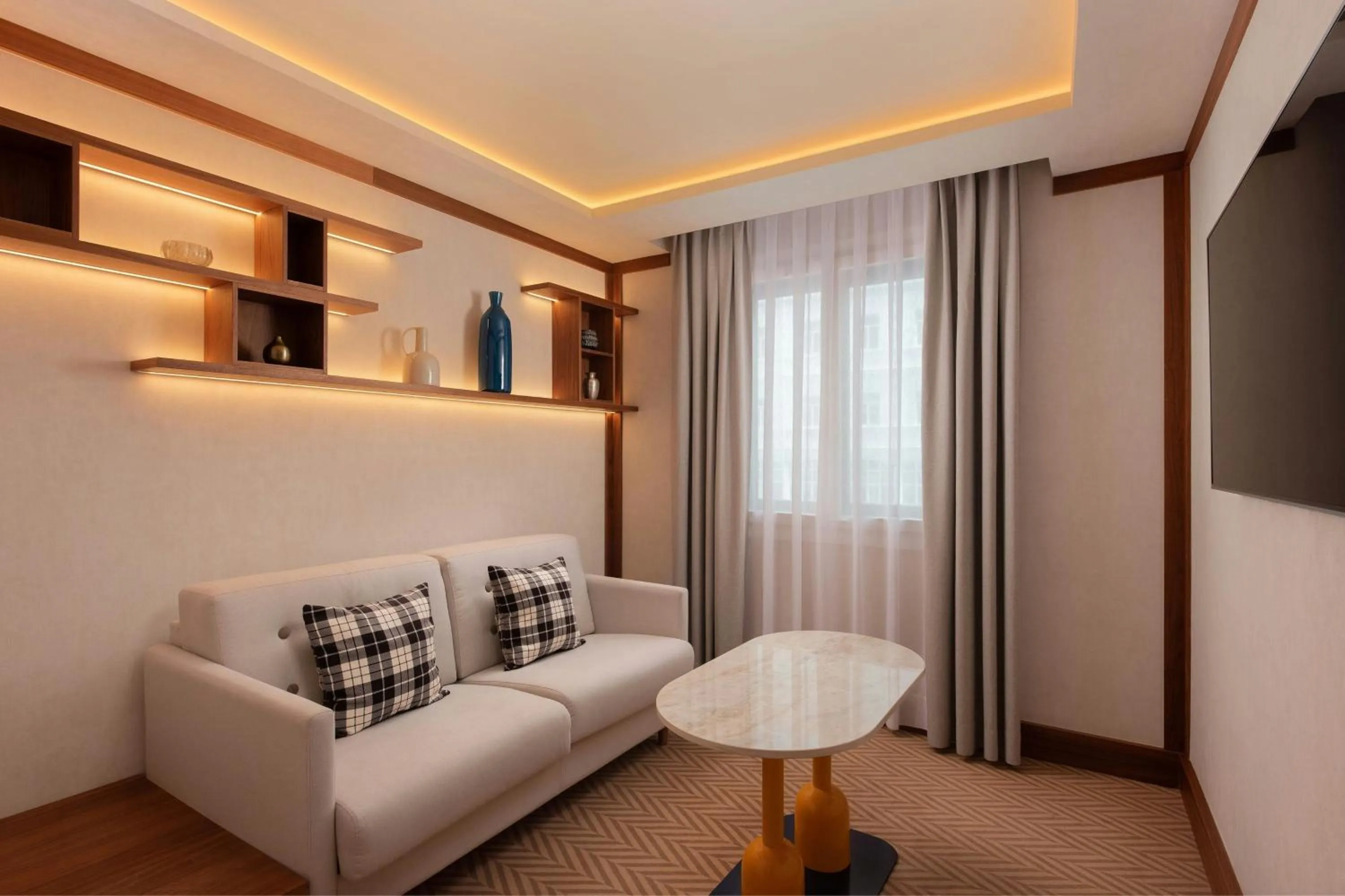 Living room in Hotel Ercilla de Bilbao, Autograph Collection