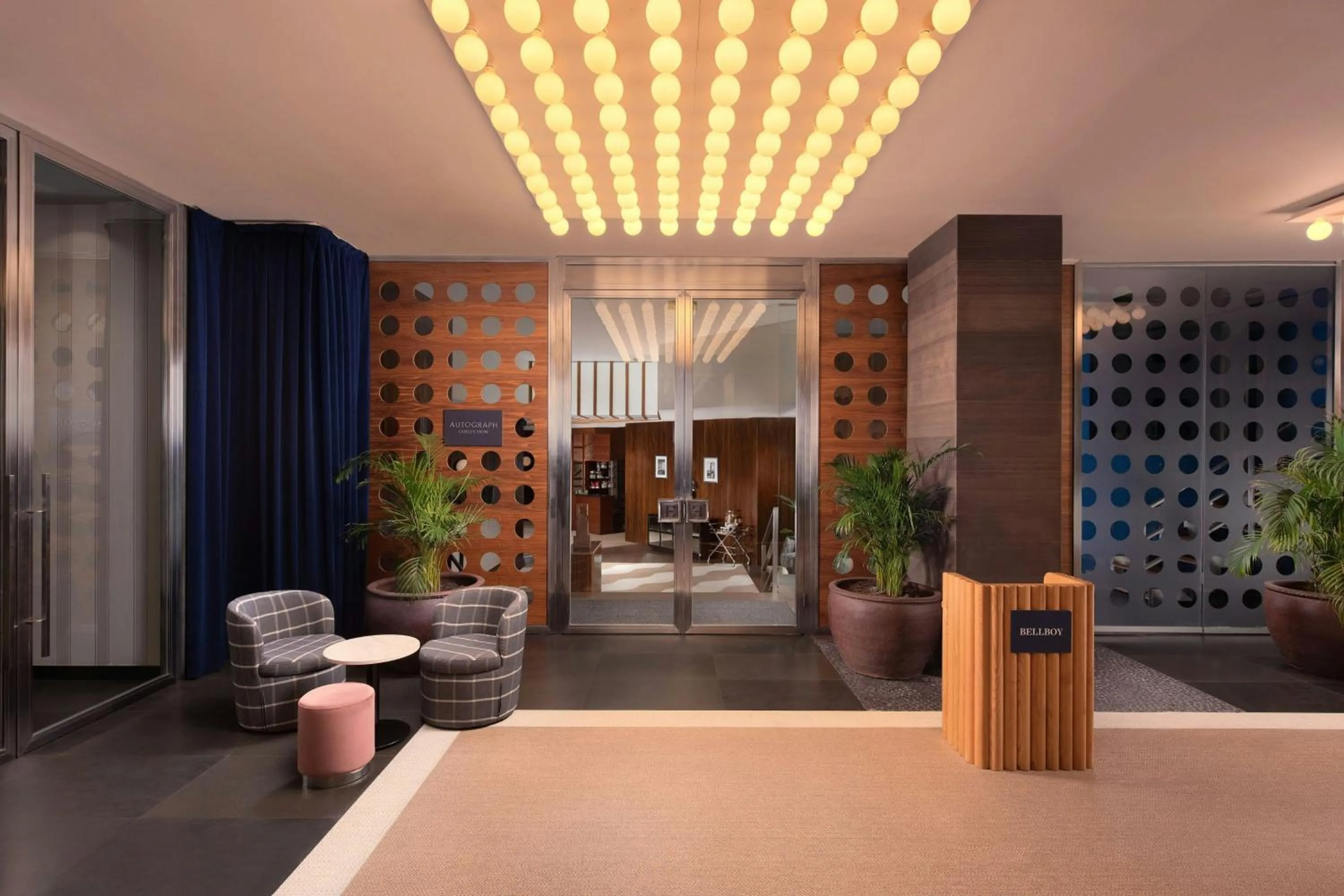 Lobby or reception in Hotel Ercilla de Bilbao, Autograph Collection