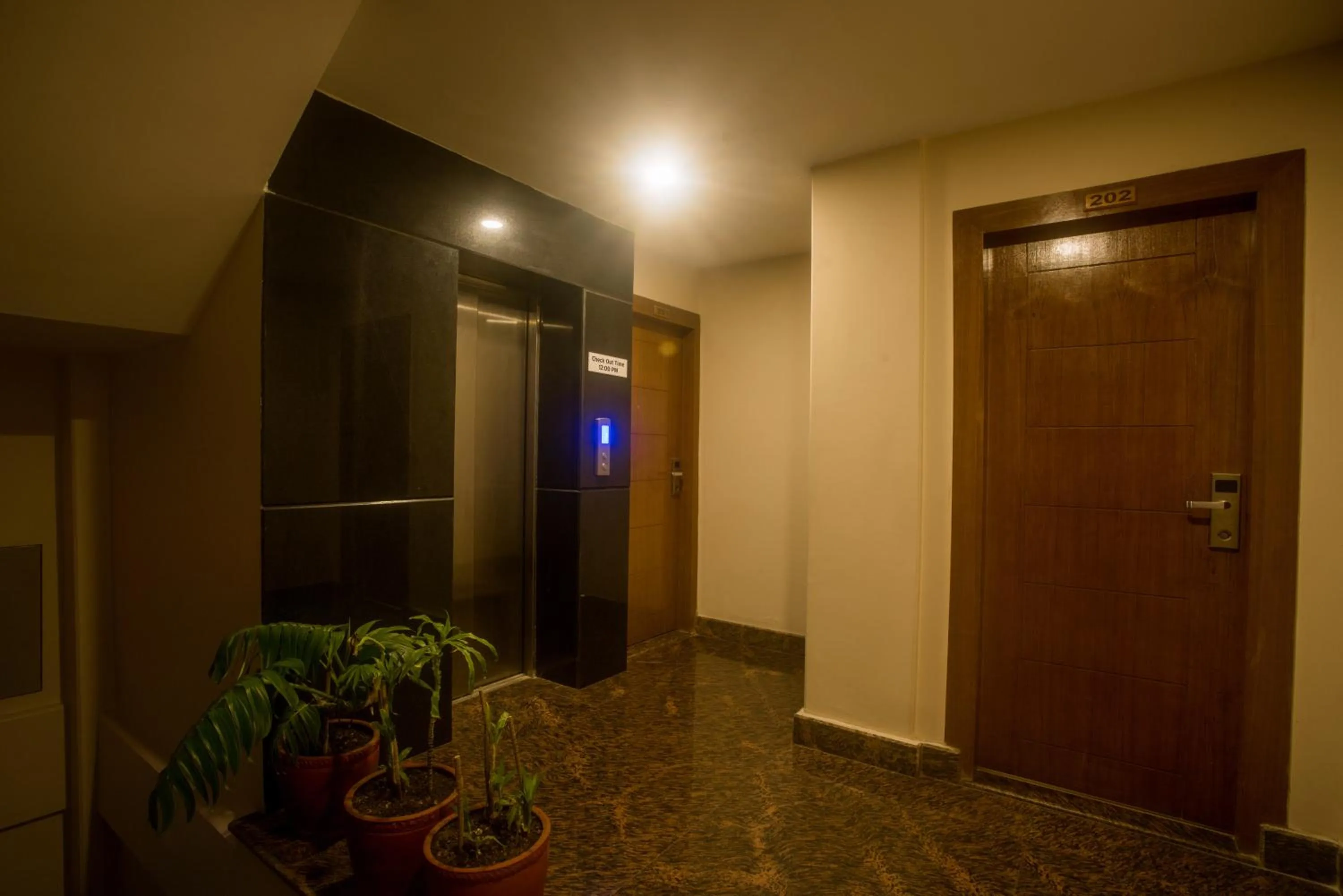 elevator in Hotel Lake Himalaya