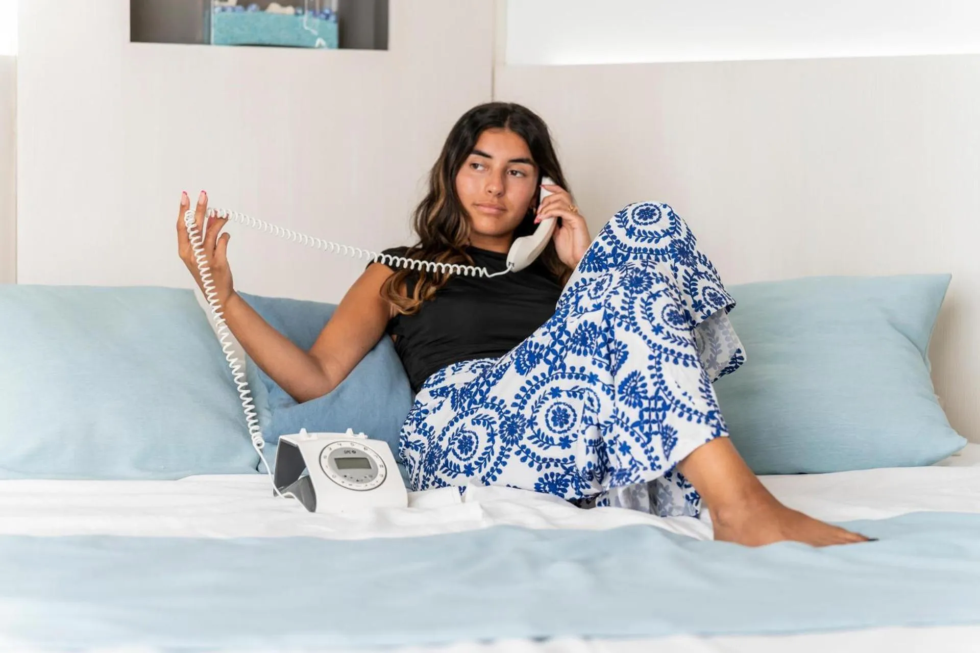 People, Bed in Hotel Amic Horizonte