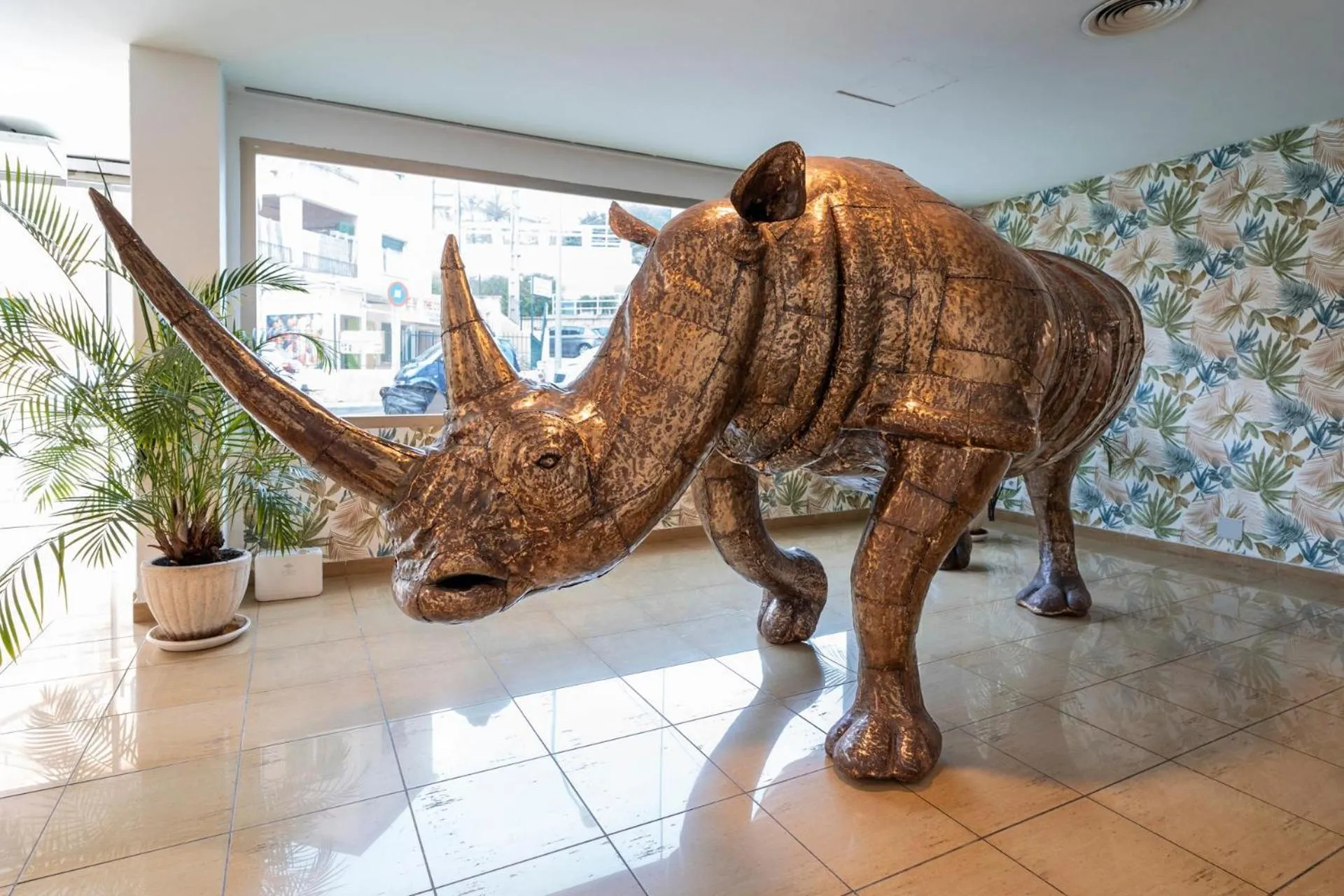 Lobby or reception in Hotel Amic Horizonte