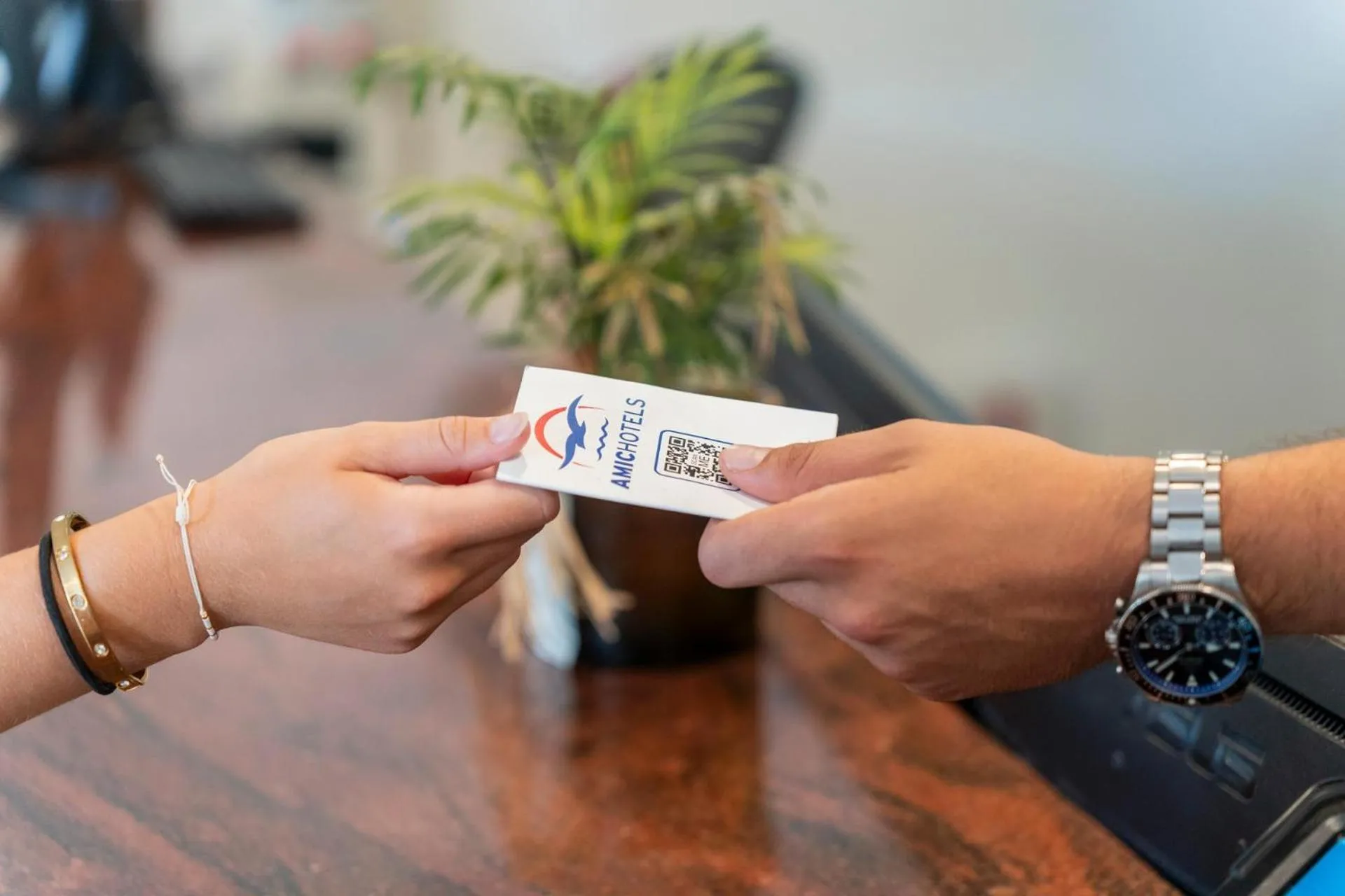 Lobby or reception in Hotel Amic Horizonte