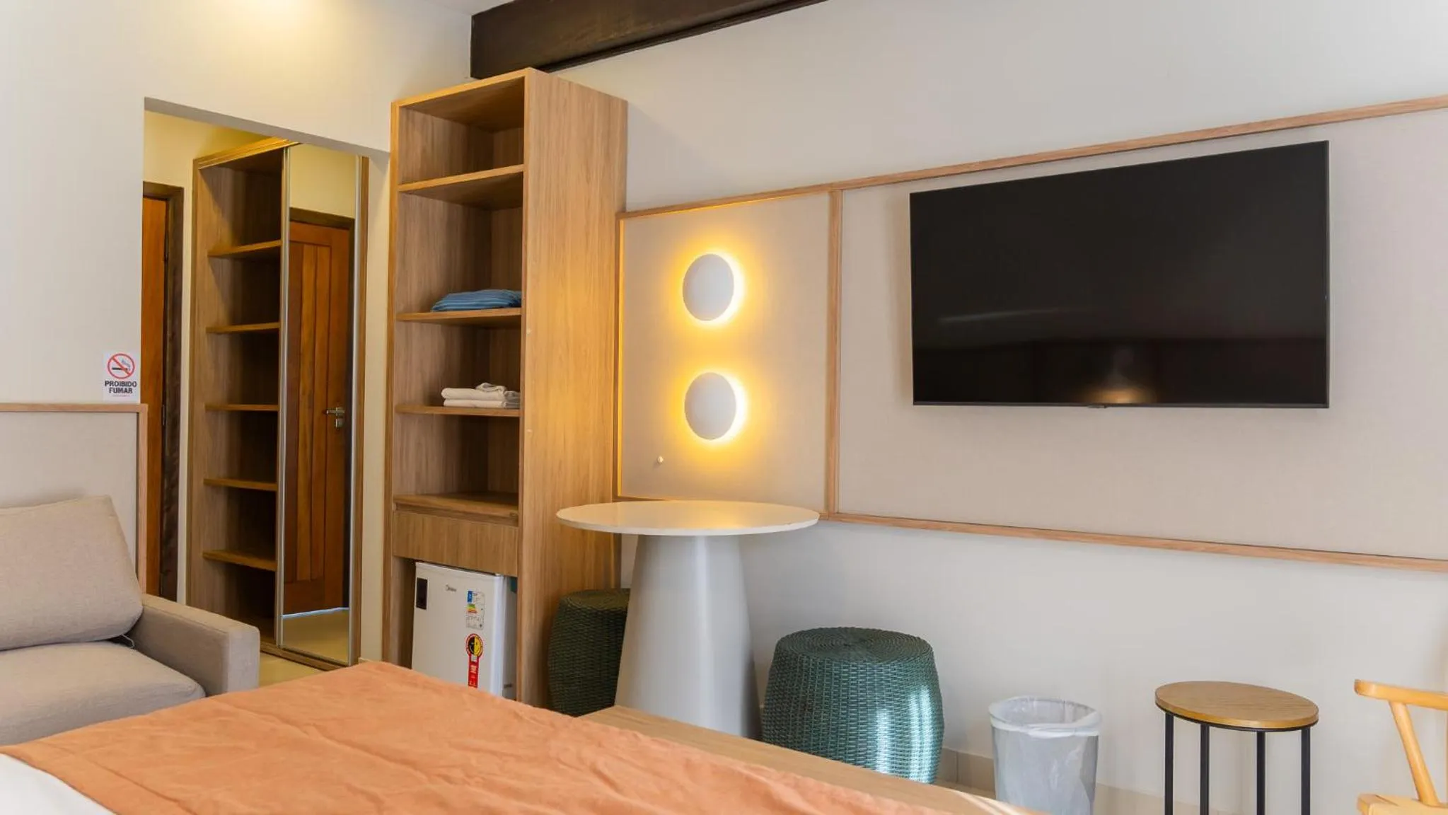TV and multimedia, Bed in Delta Maresias Club by Smart Sharing