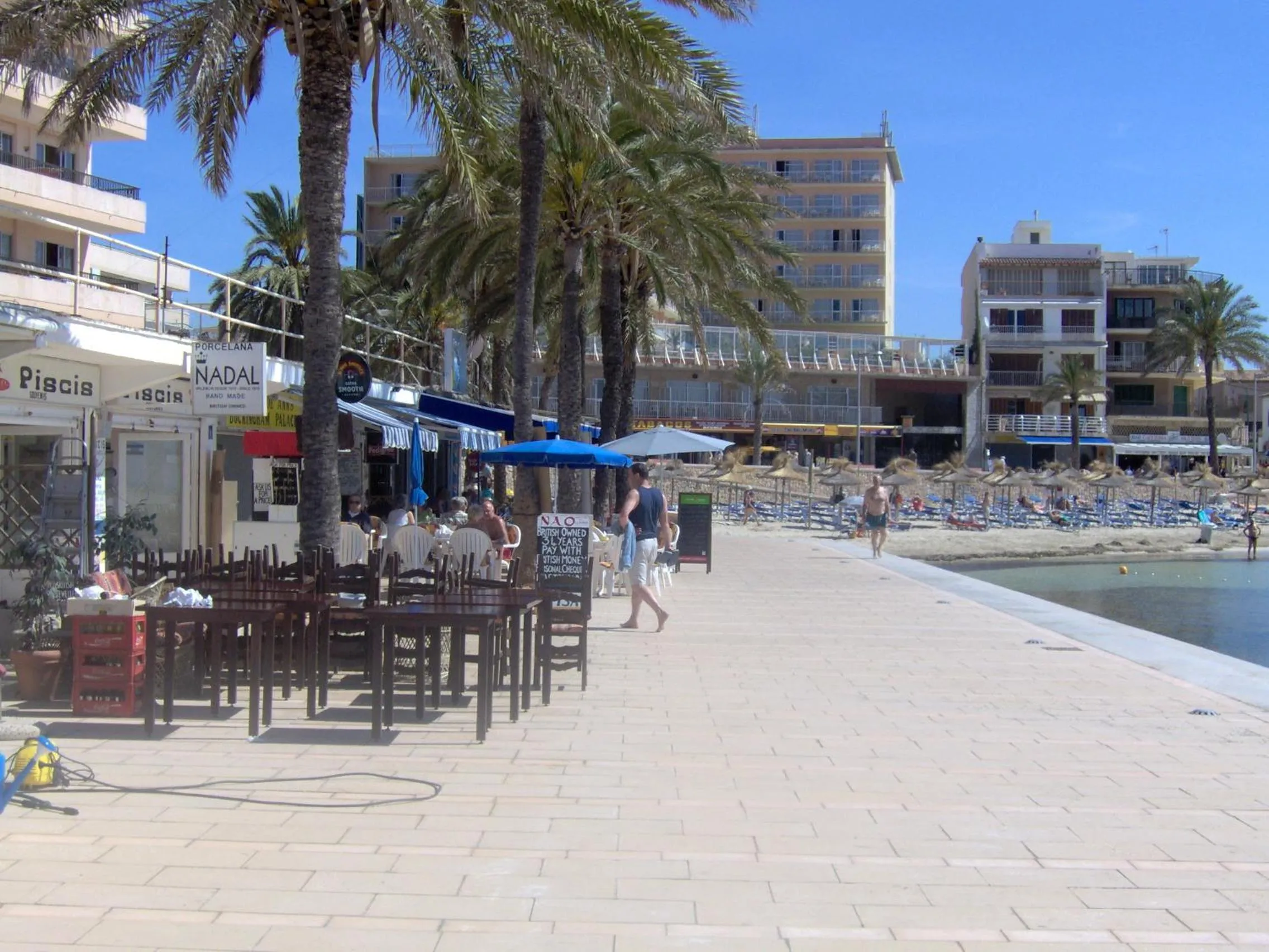 Patio in Hotel Amic Miraflores