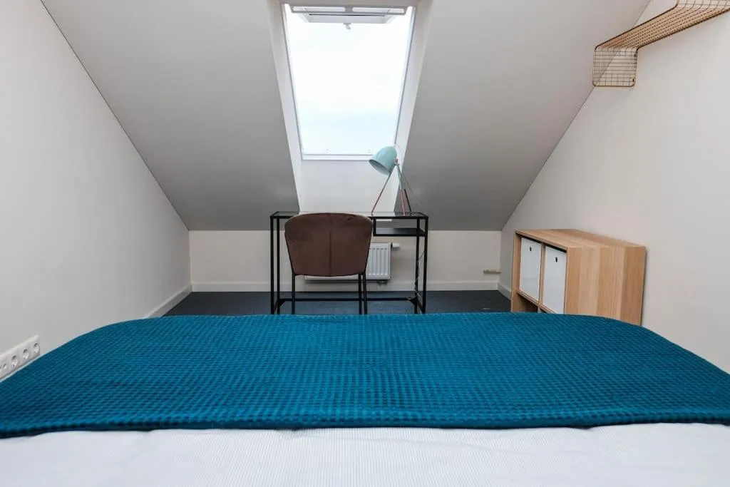 Bedroom, Bed in #stayhere - Spacious Luxury Town Hall 3BDR Apartment
