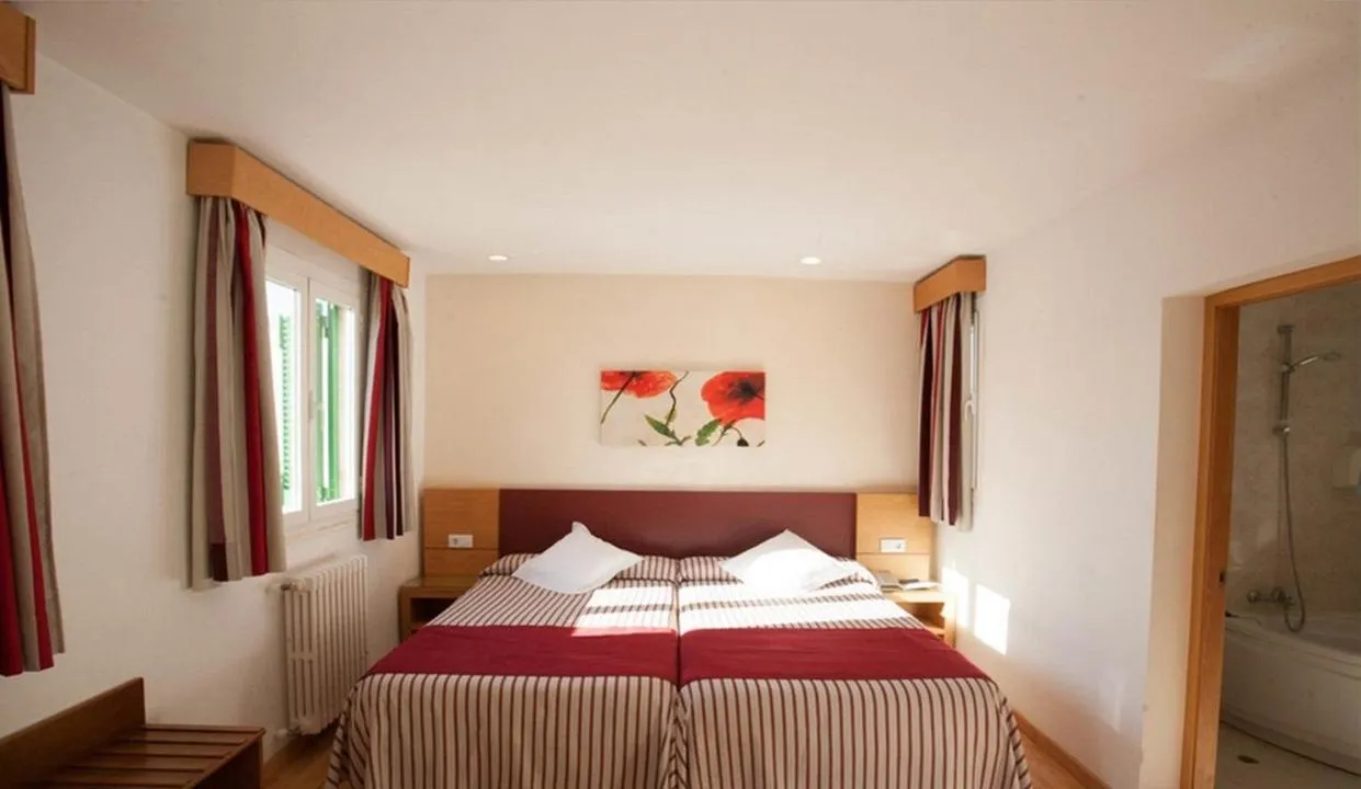 Bed in Hotel Amic Colon