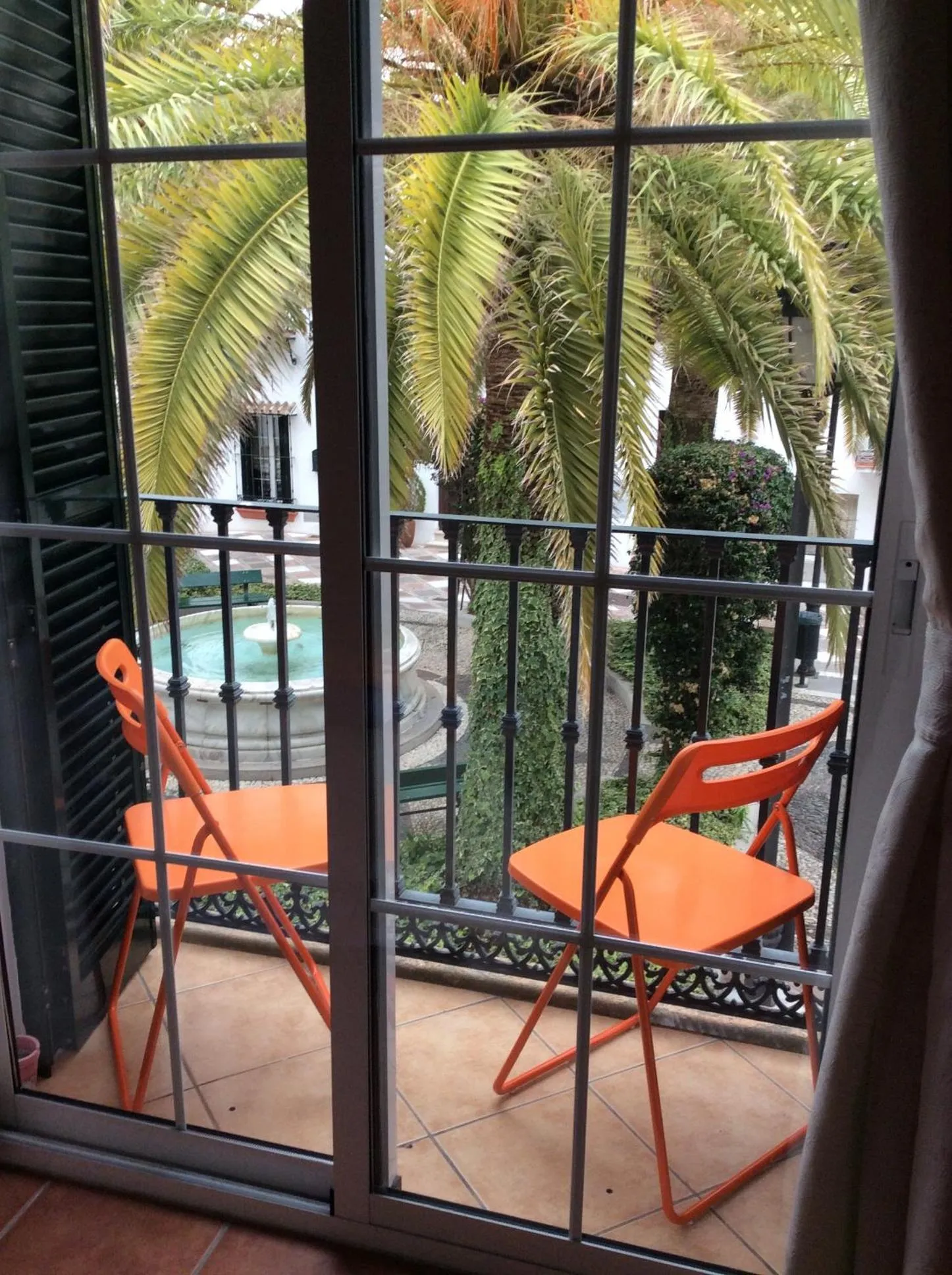 Quiet street view in Boutique Hotel Pueblo