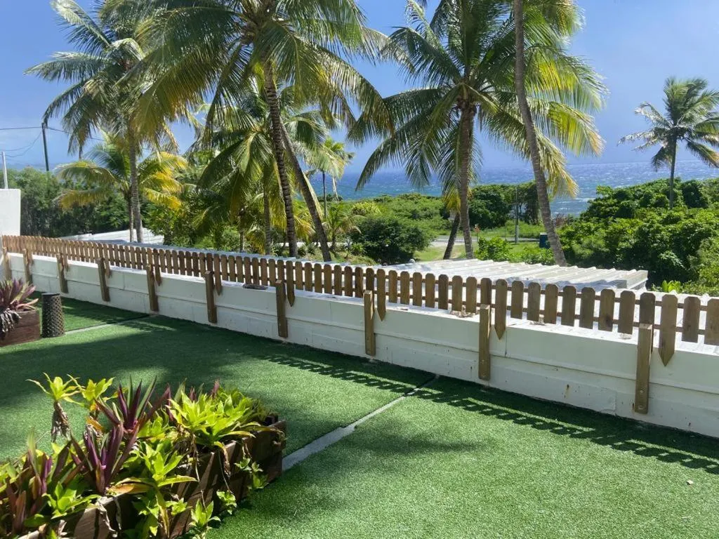Patio in Le M Hotel Marie Galante