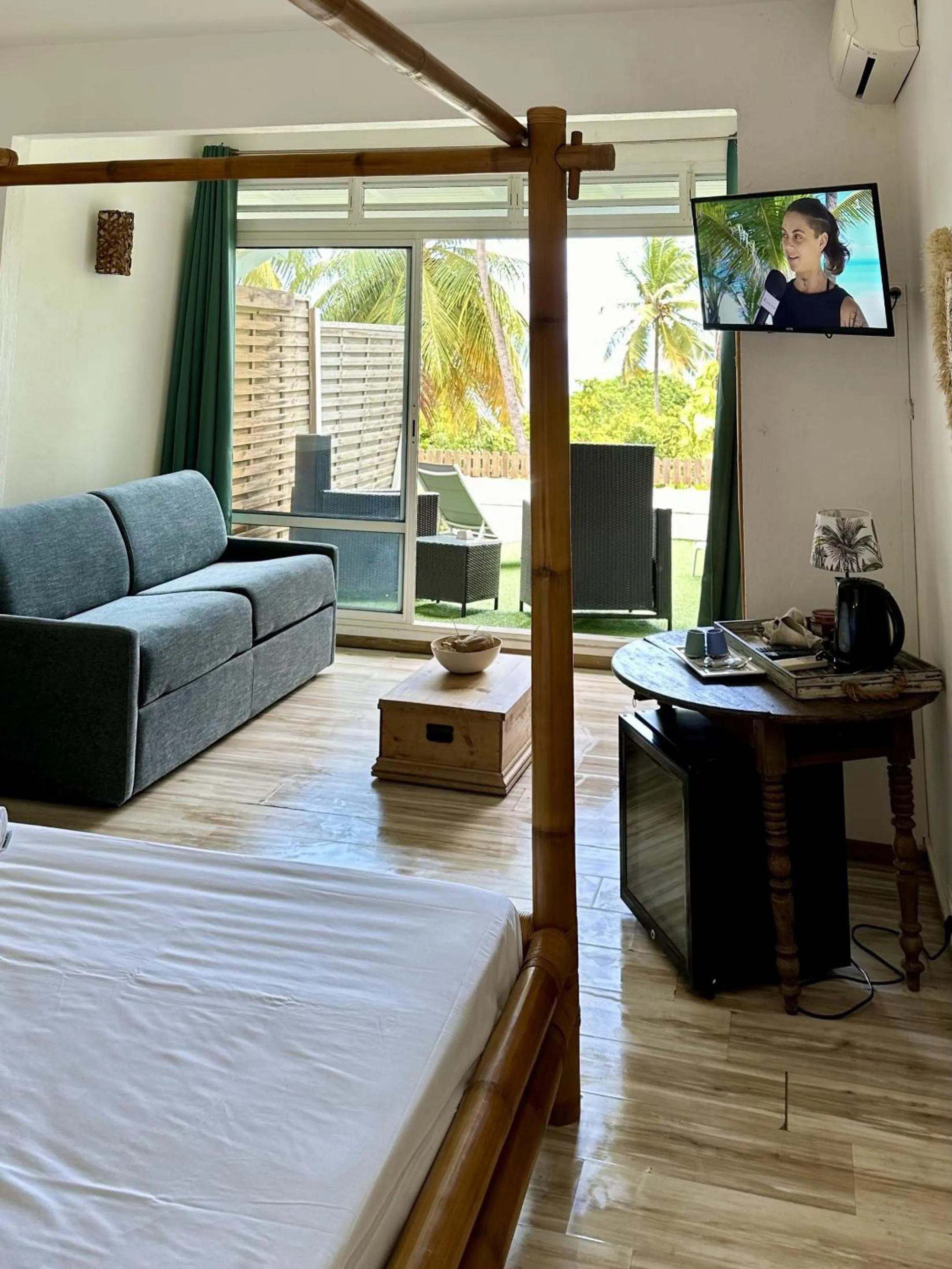 Bedroom, Bed in Le M Hotel Marie Galante