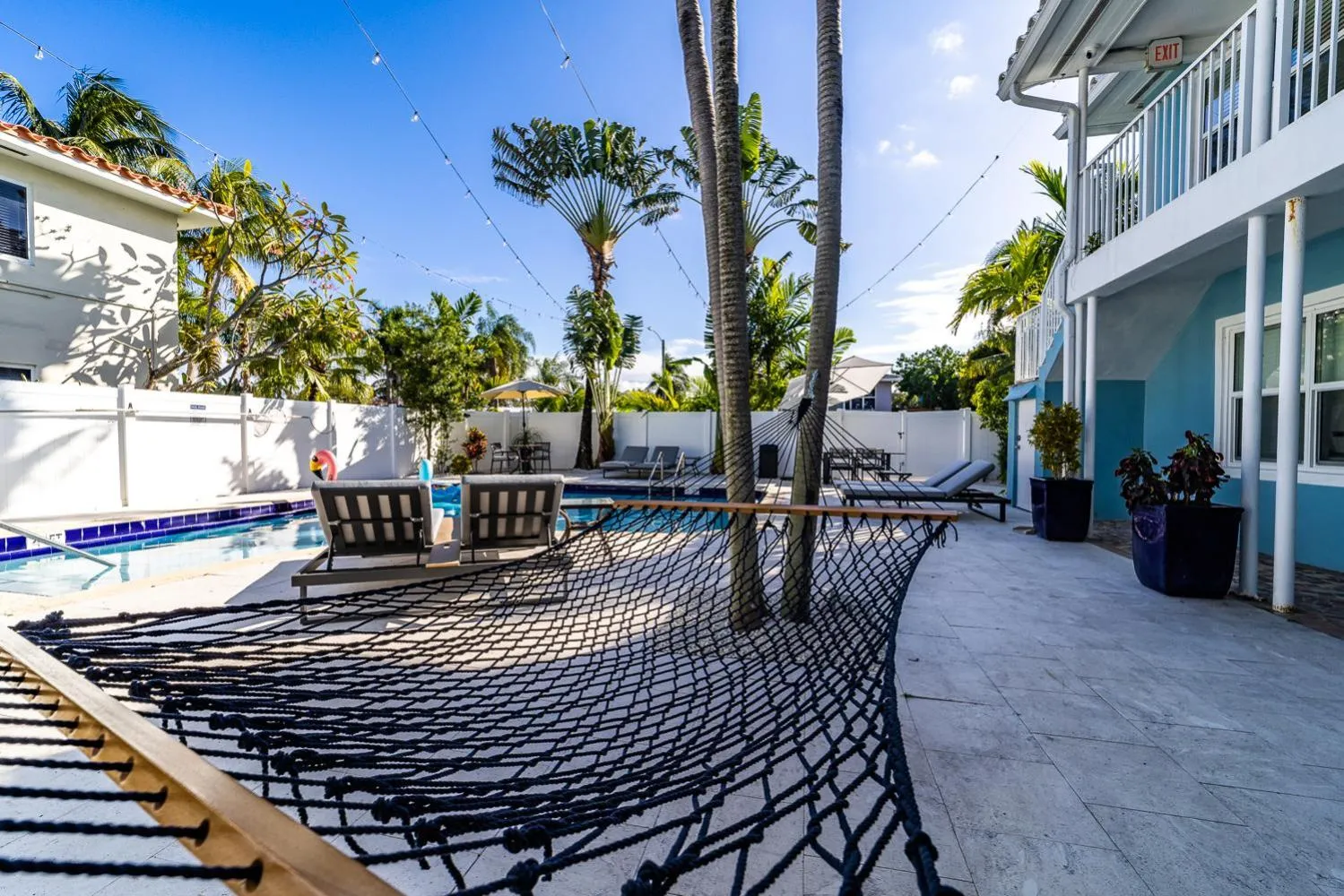 Balcony/Terrace in The Blue Parrot