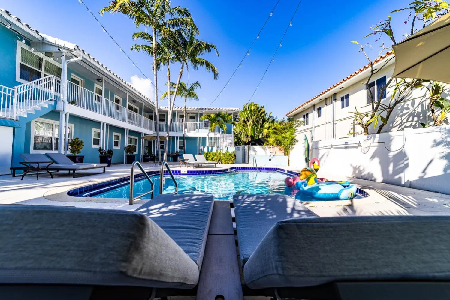 Property building in The Blue Parrot