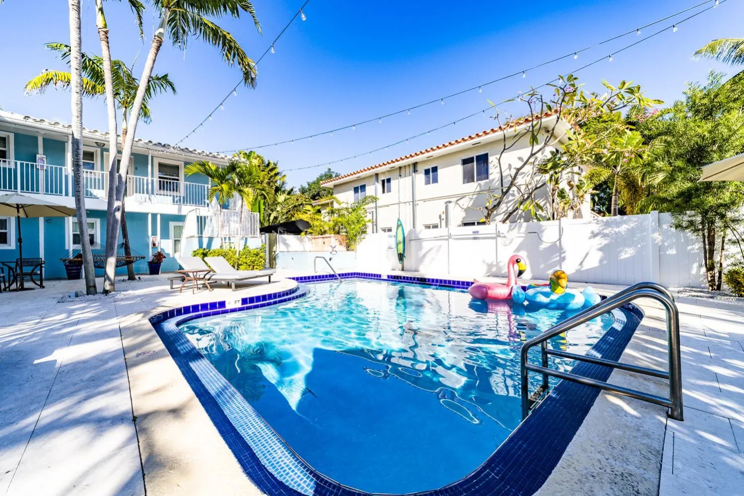 Property building in The Blue Parrot