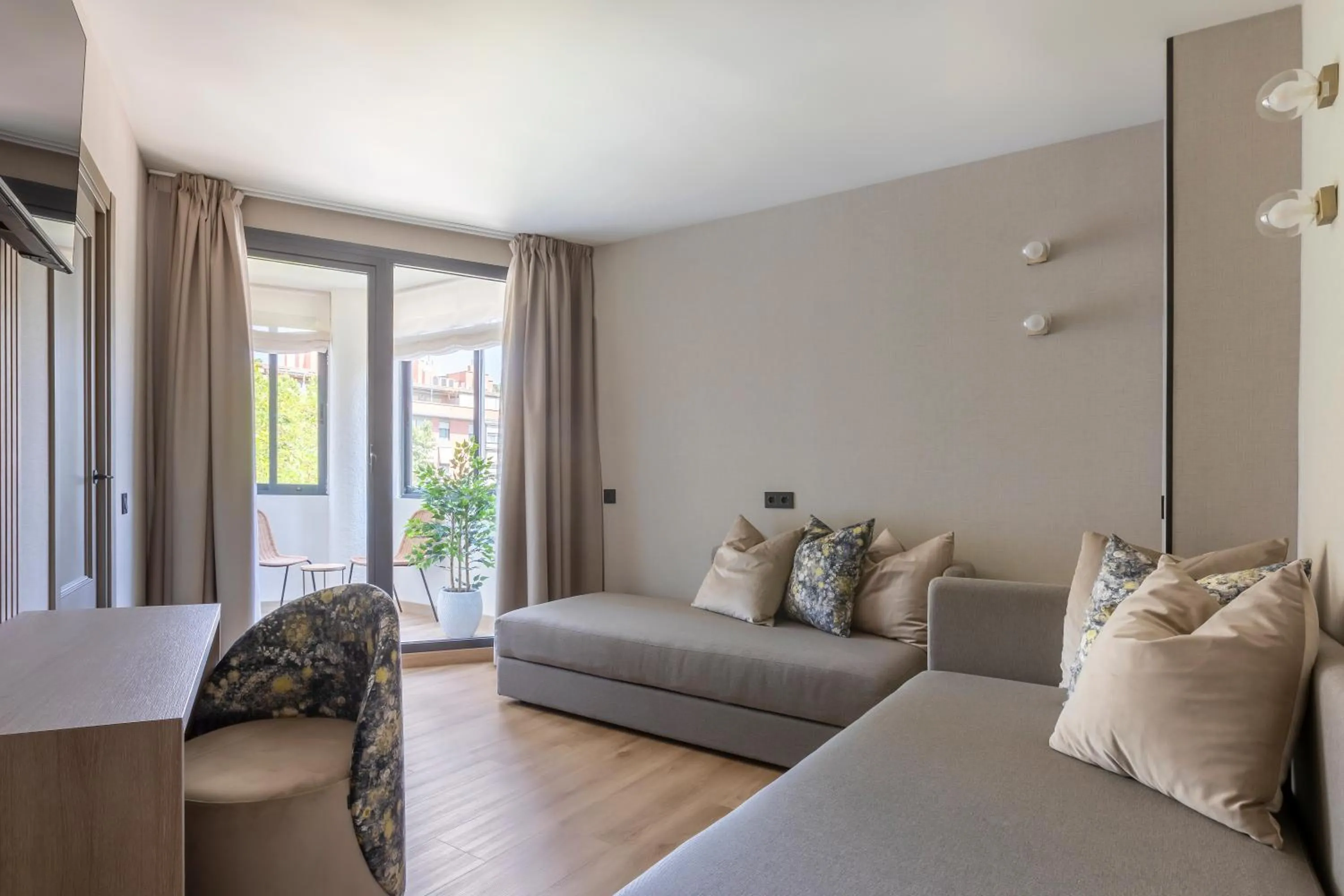 Bedroom in Acta Pirámides