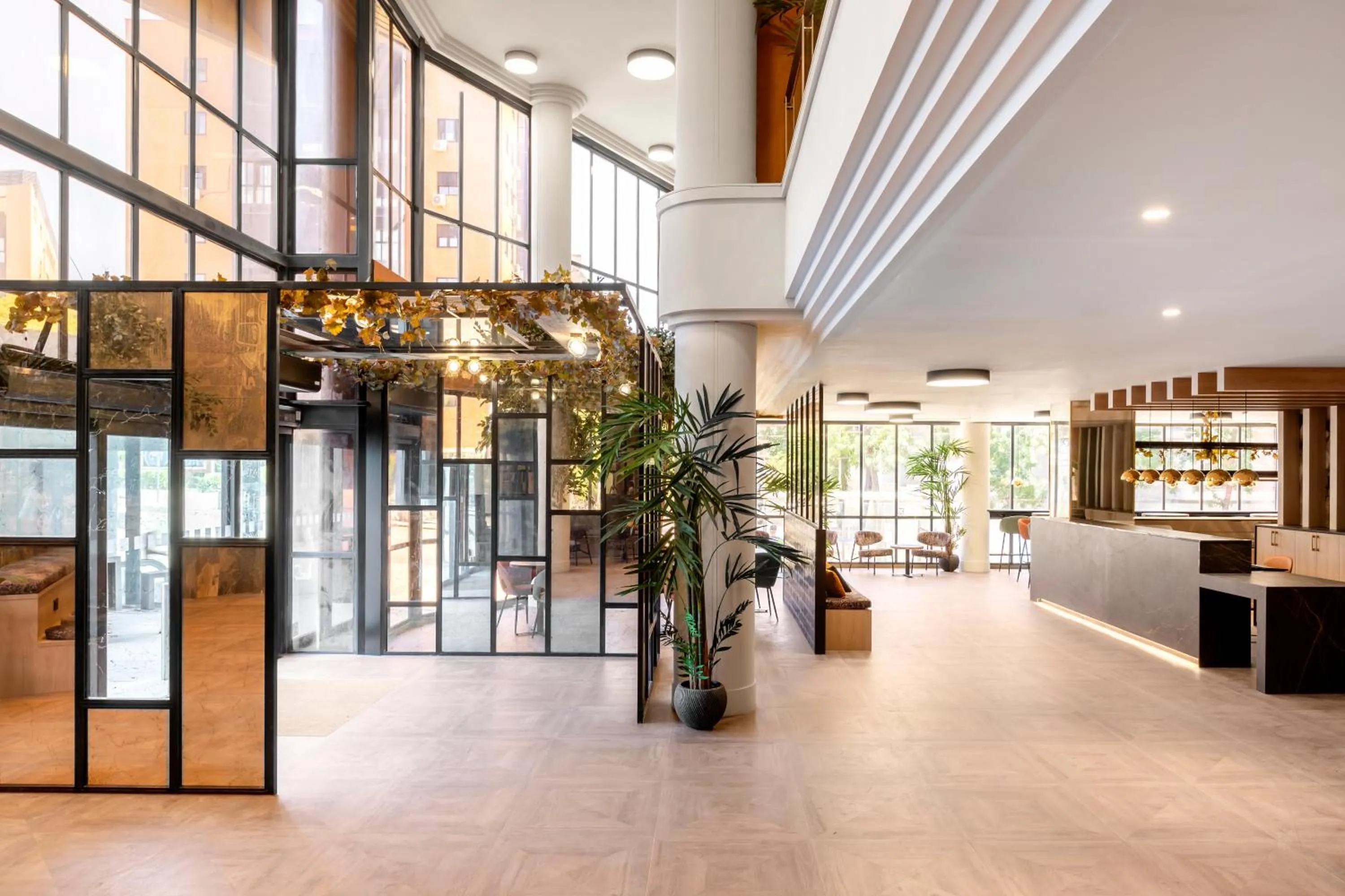 Lobby or reception in Acta Pirámides