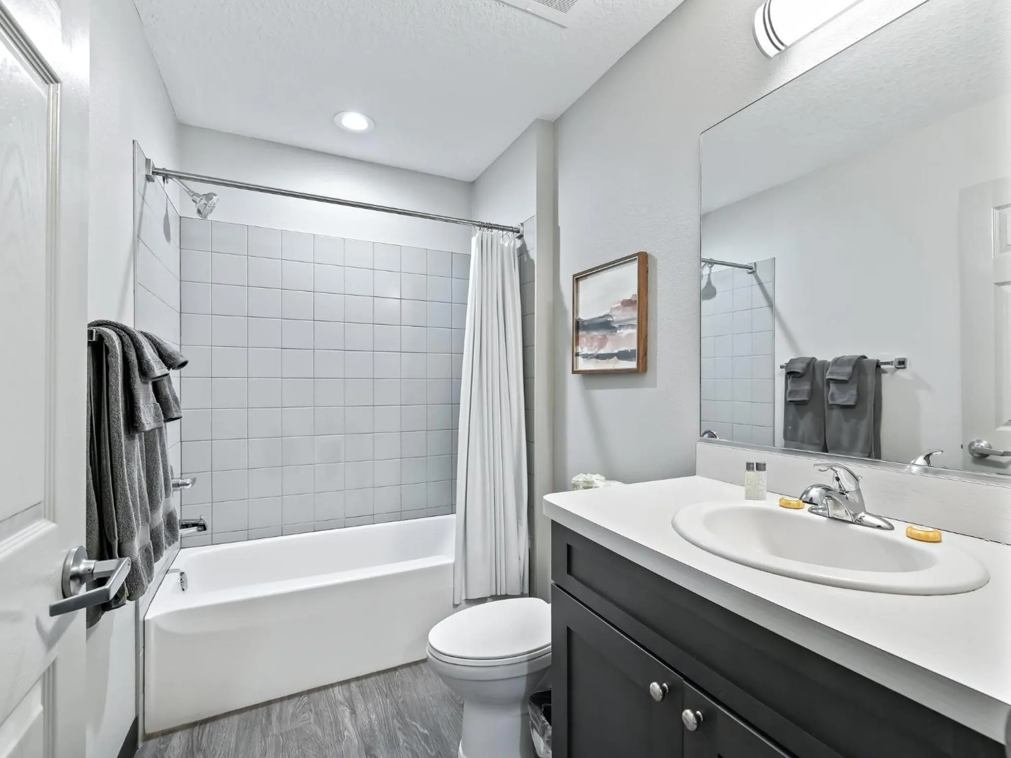 Shower in Baymont by Wyndham Ocala Suites