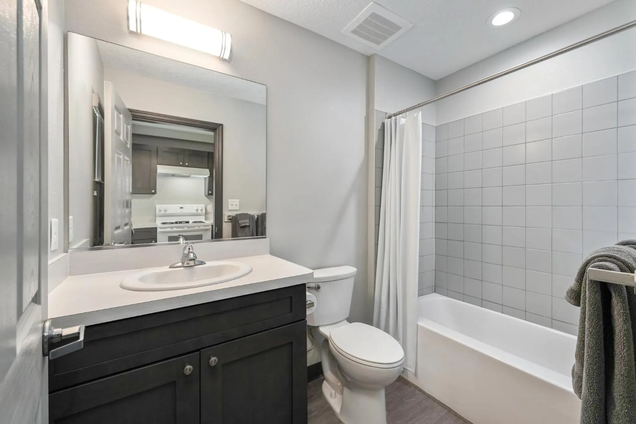 Shower in Baymont by Wyndham Ocala Suites
