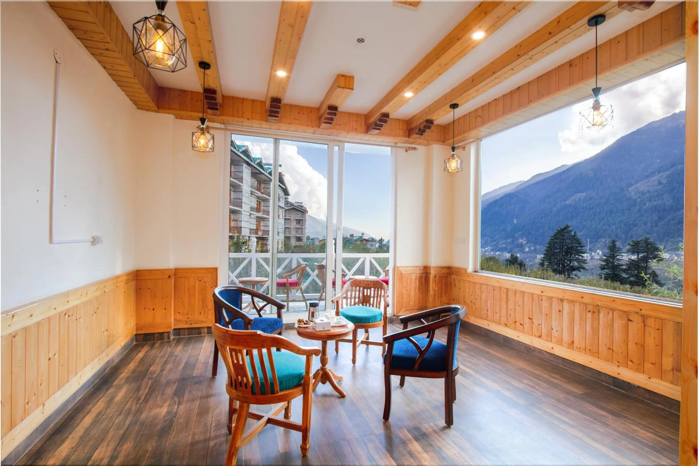 Seating area in Tripli Hotels Stone House Cottage