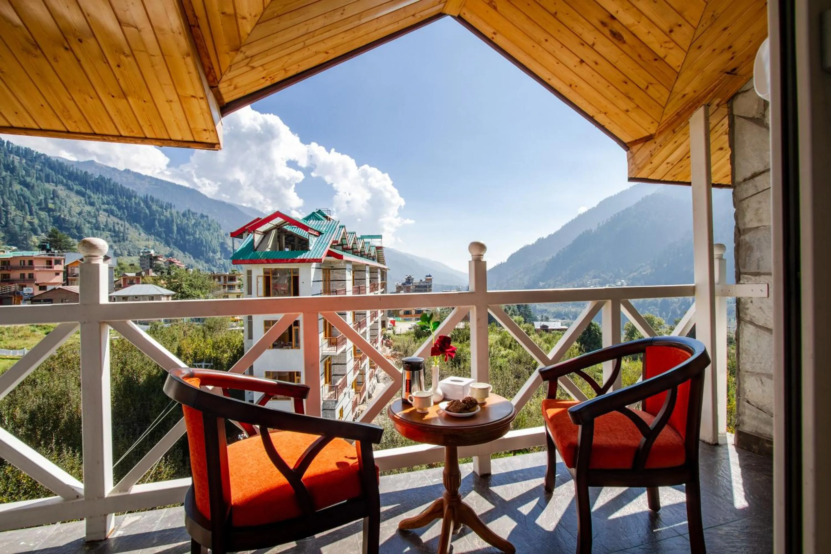 Balcony/Terrace in Tripli Hotels Stone House Cottage