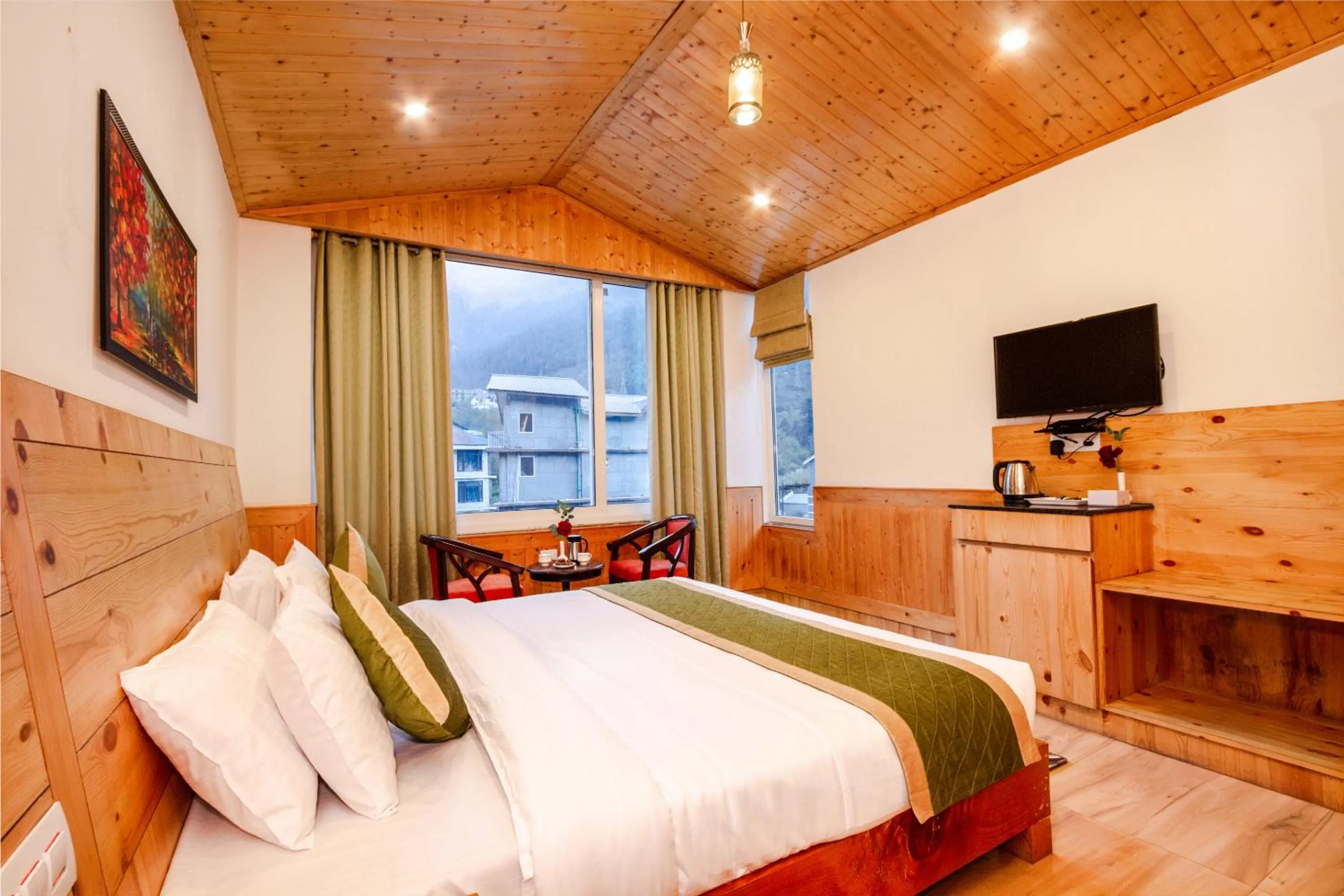 Bedroom, Bed in Tripli Hotels Stone House Cottage