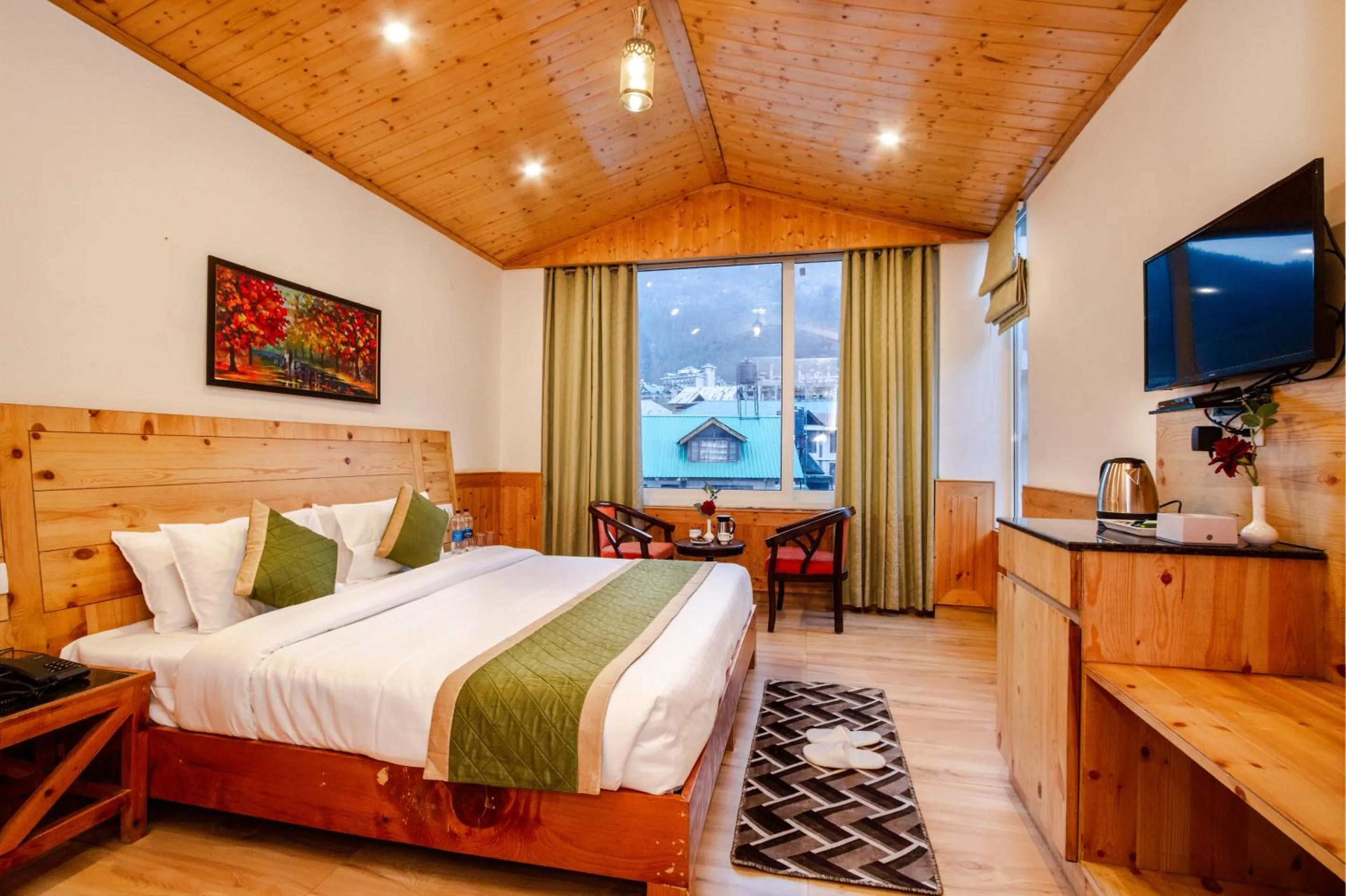 Bedroom, Bed in Tripli Hotels Stone House Cottage