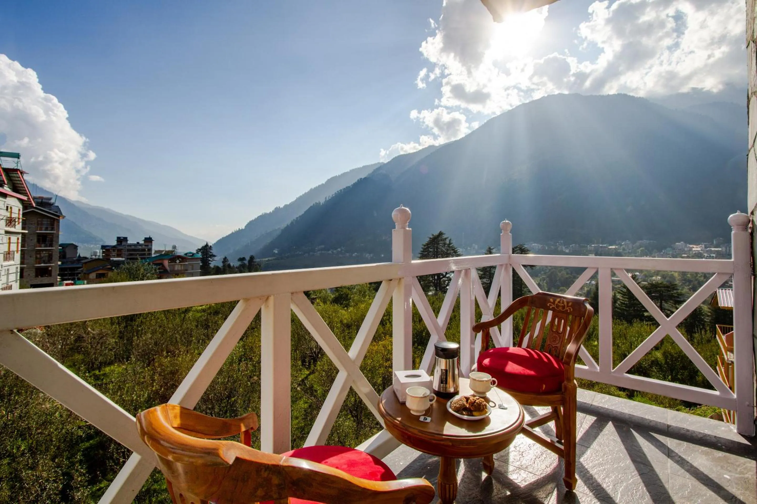 Balcony/Terrace in Tripli Hotels Stone House Cottage