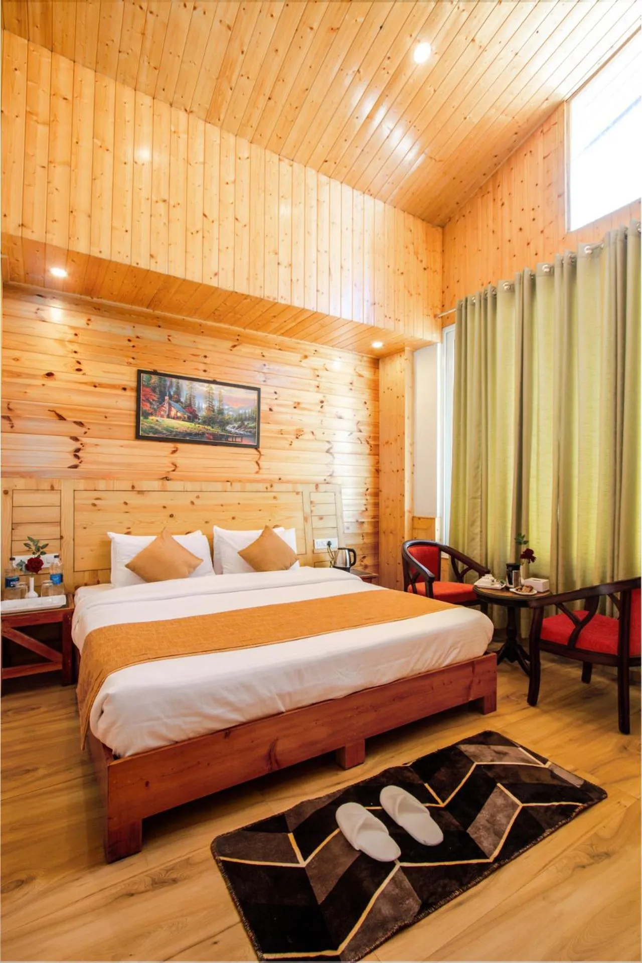 Bedroom, Bed in Tripli Hotels Stone House Cottage